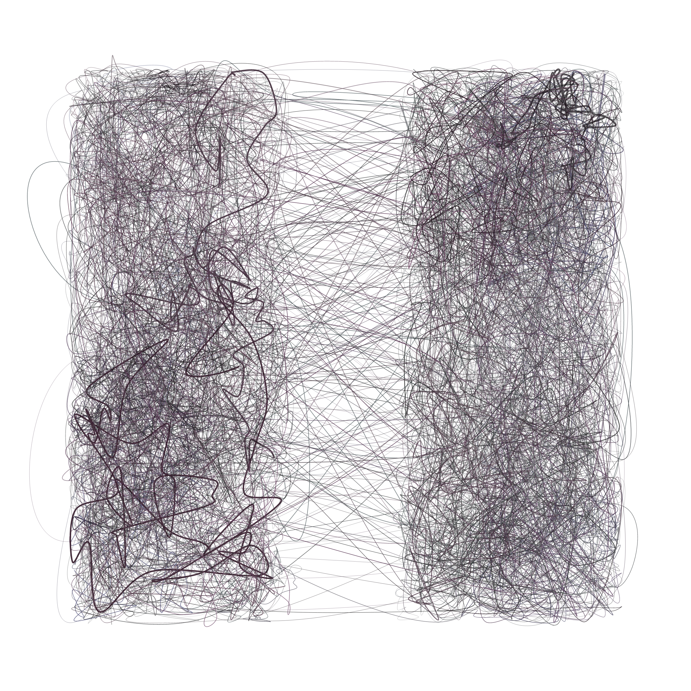 Art Blocks - Art Blocks v2 - Scribbled Boundaries #739 - NFT # 131000739