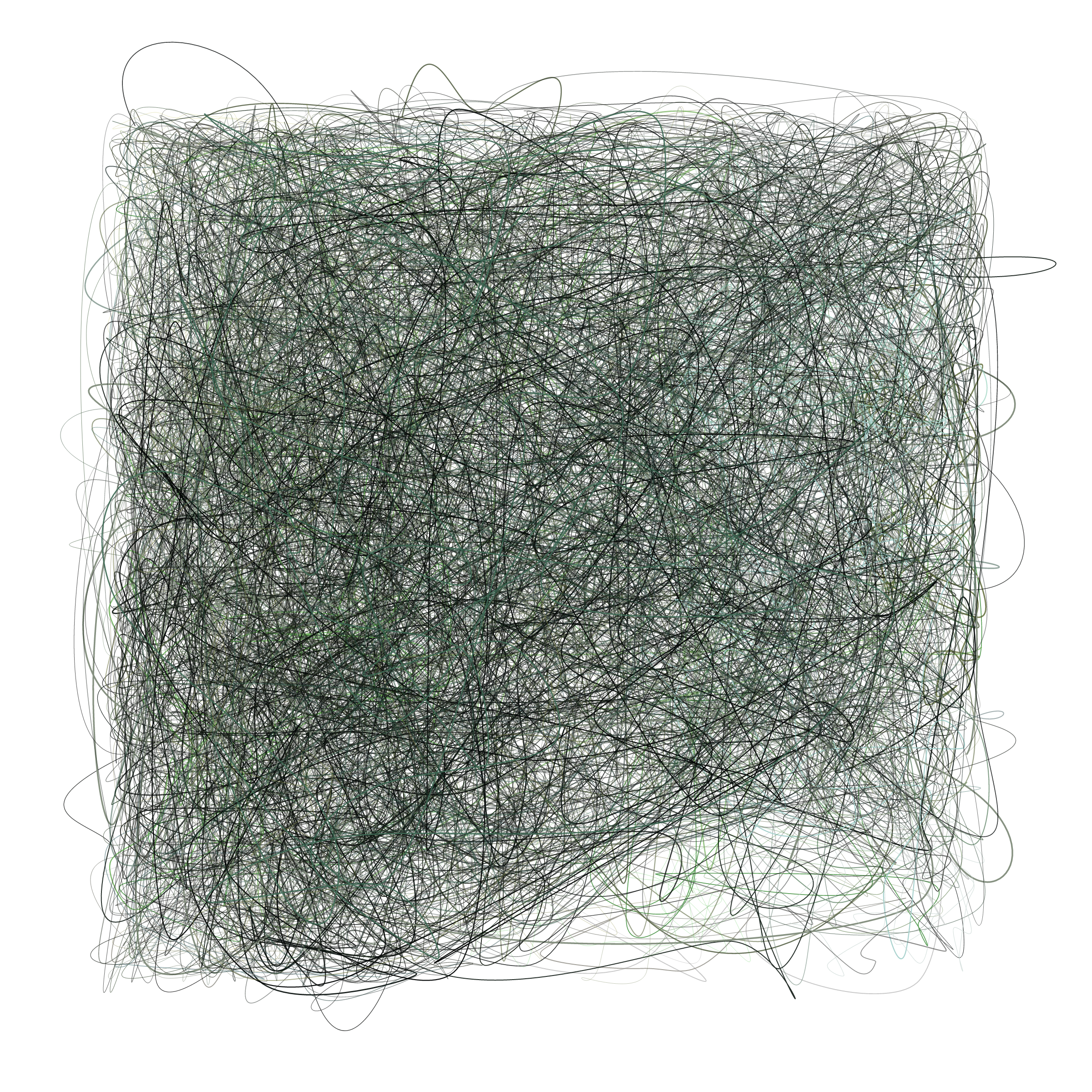 Art Blocks - Art Blocks v2 - Scribbled Boundaries #746 - NFT # 131000746