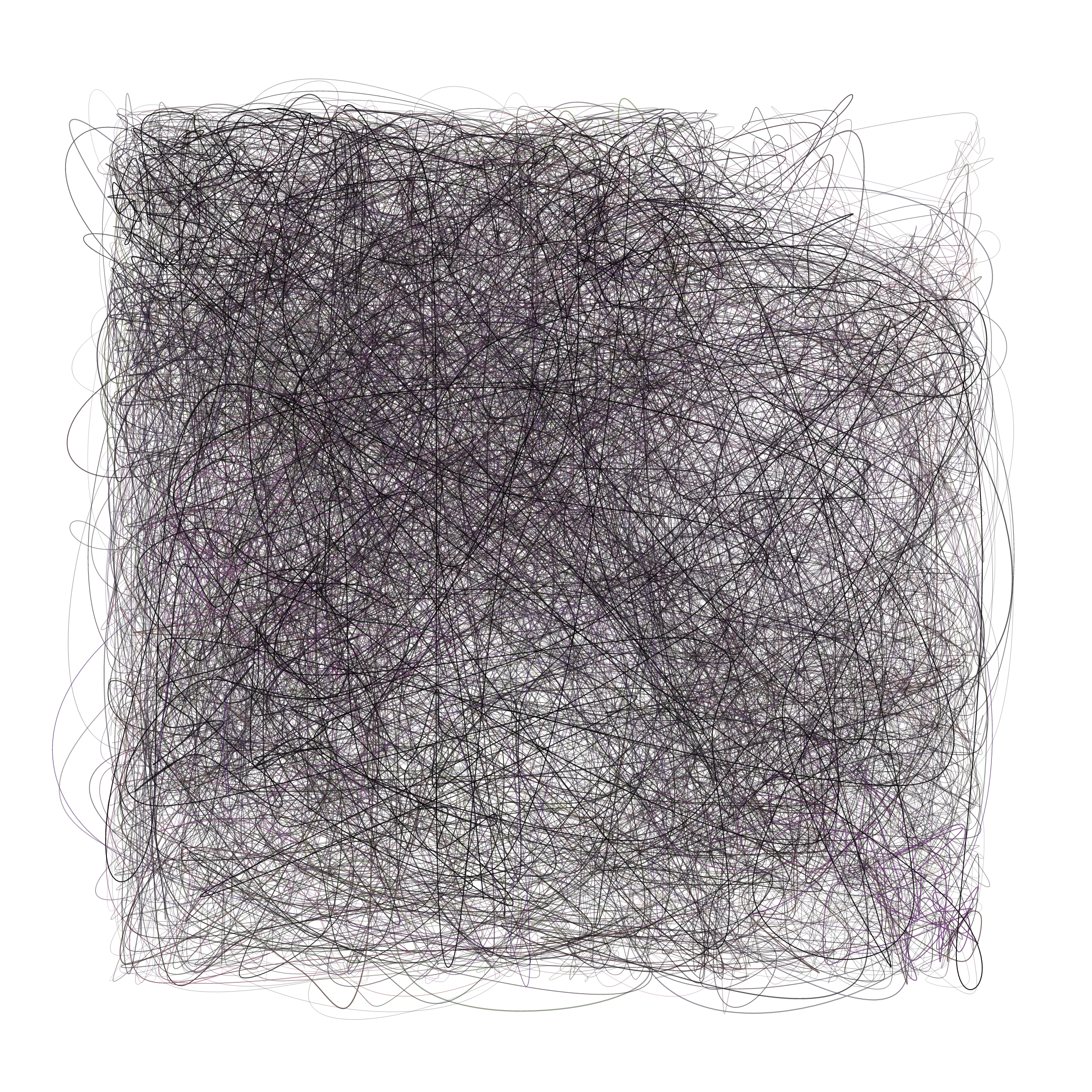 Art Blocks - Art Blocks v2 - Scribbled Boundaries #759 - NFT # 131000759