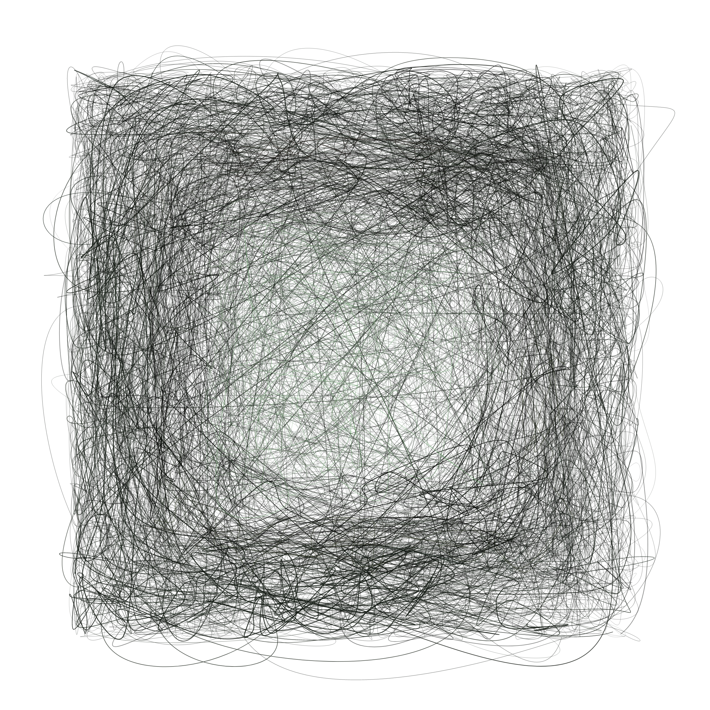 Art Blocks - Art Blocks v2 - Scribbled Boundaries #768 - NFT # 131000768