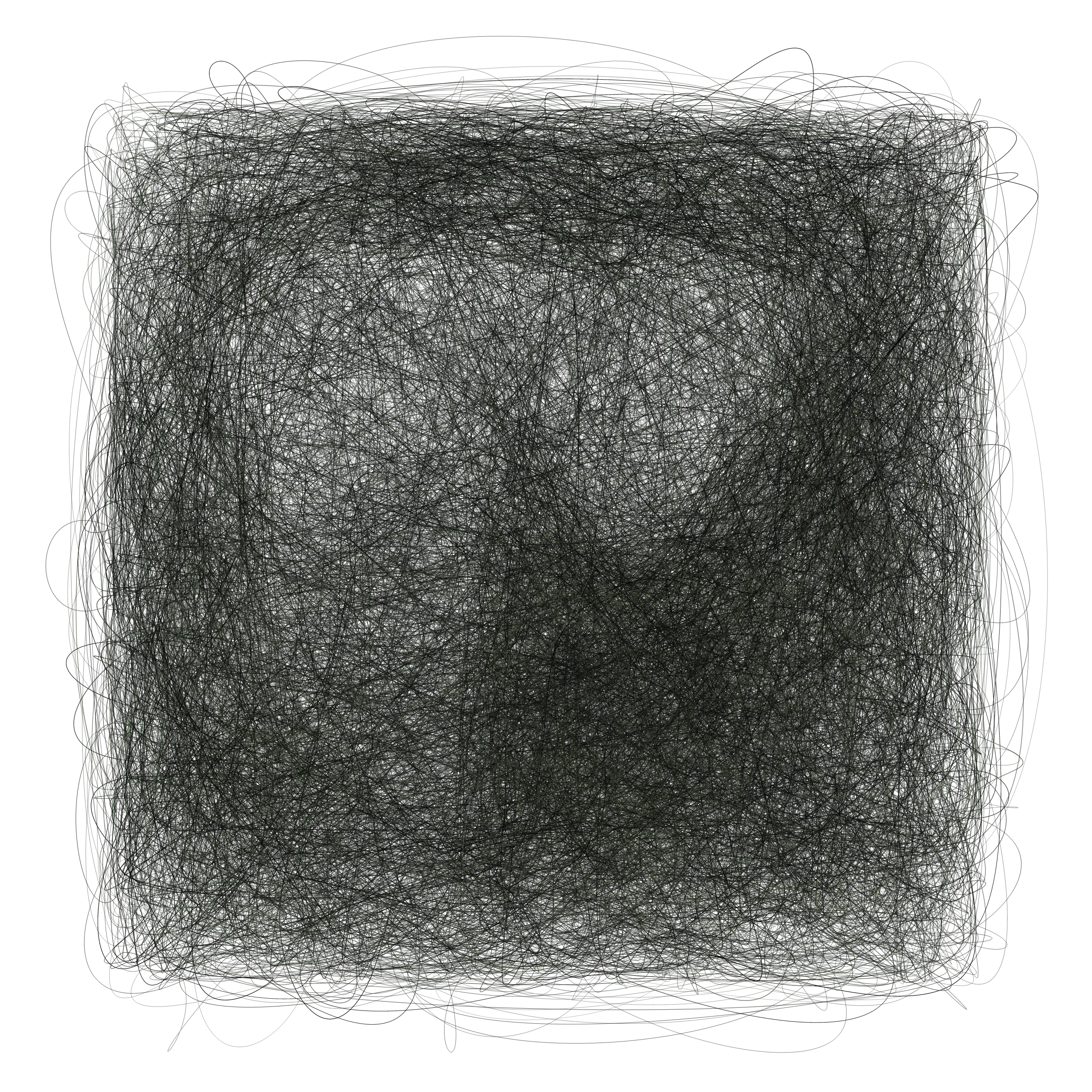 Art Blocks - Art Blocks v2 - Scribbled Boundaries #769 - NFT # 131000769