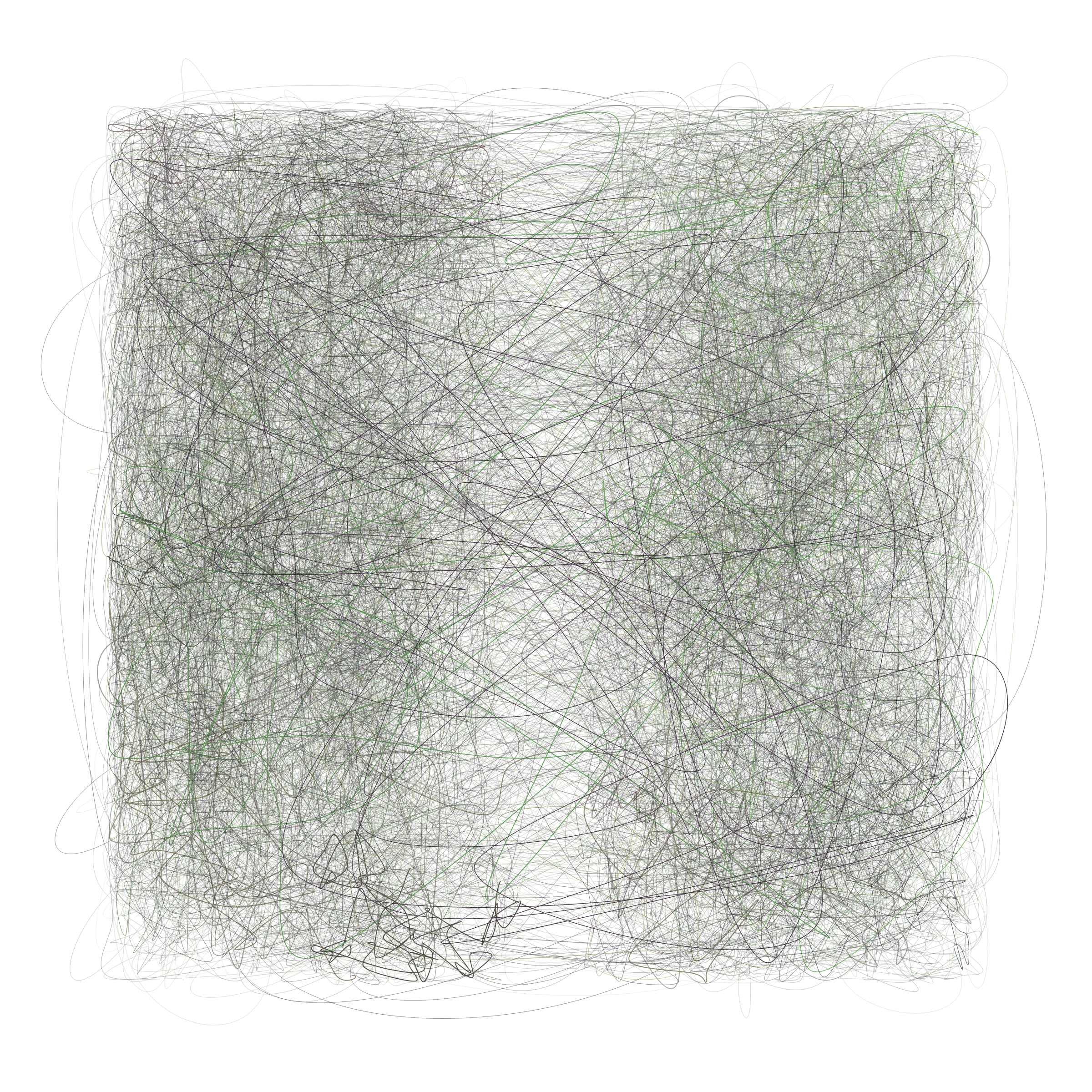 Art Blocks - Art Blocks v2 - Scribbled Boundaries #772 - NFT # 131000772