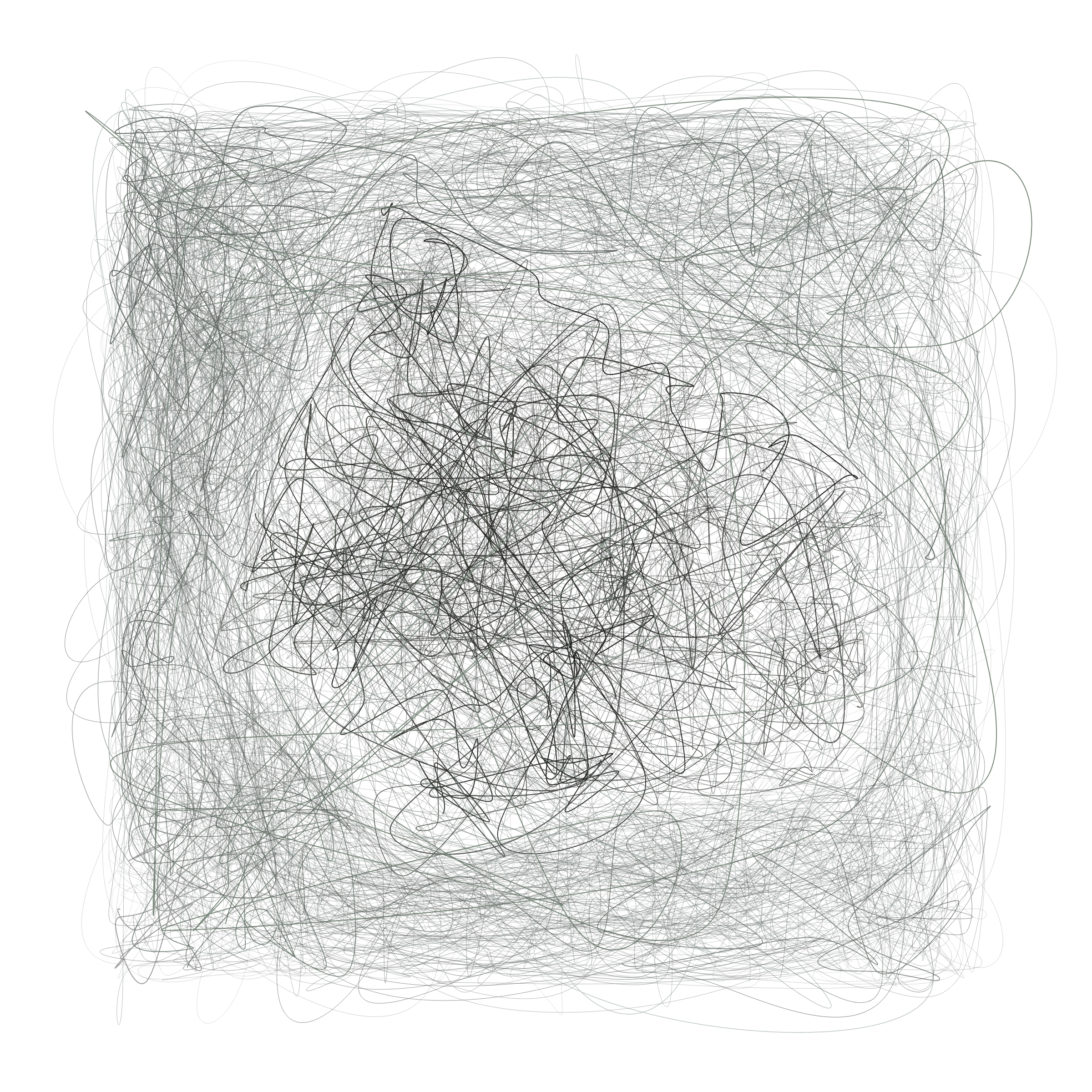 Art Blocks - Art Blocks v2 - Scribbled Boundaries #789 - NFT # 131000789