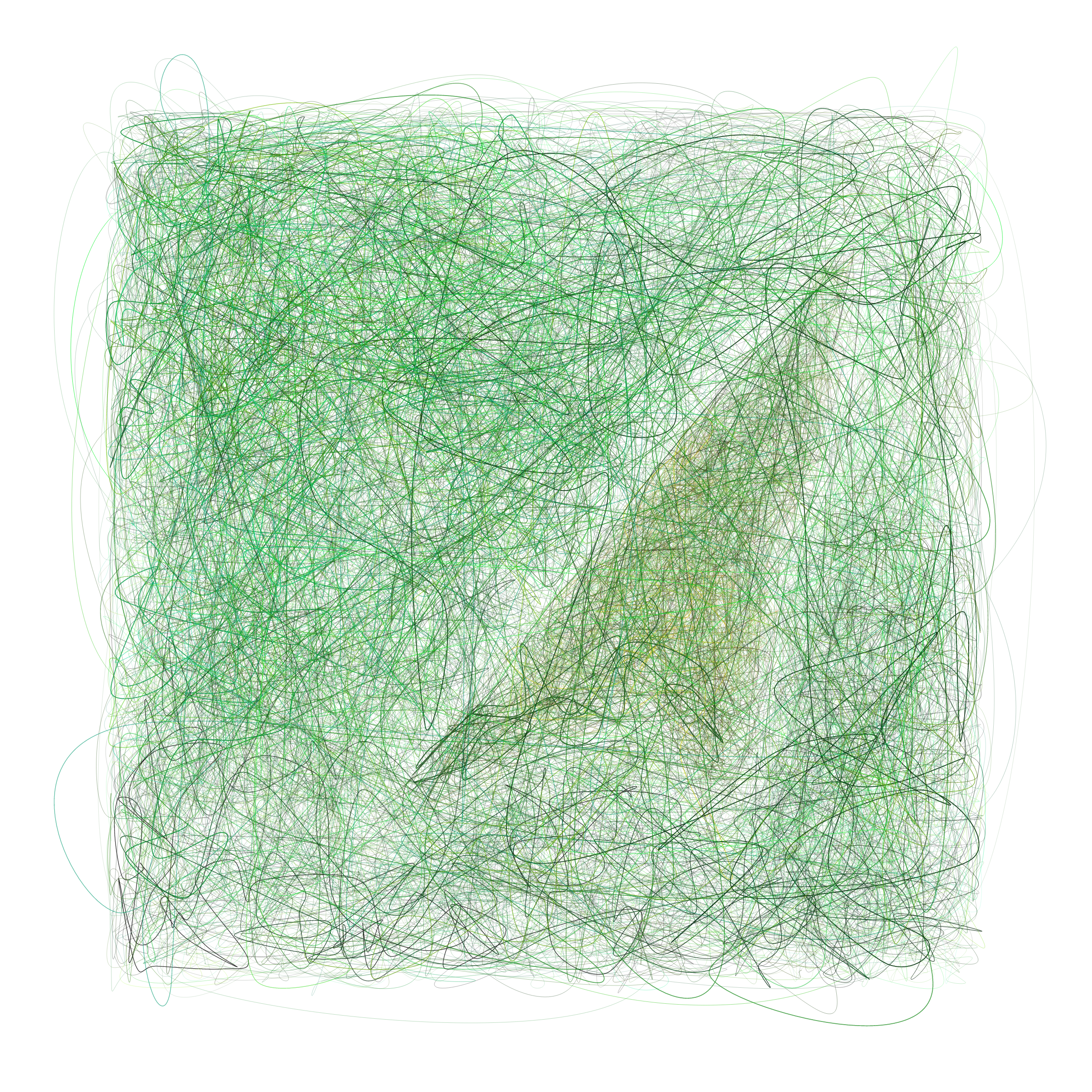 Art Blocks - Art Blocks v2 - Scribbled Boundaries #791 - NFT # 131000791