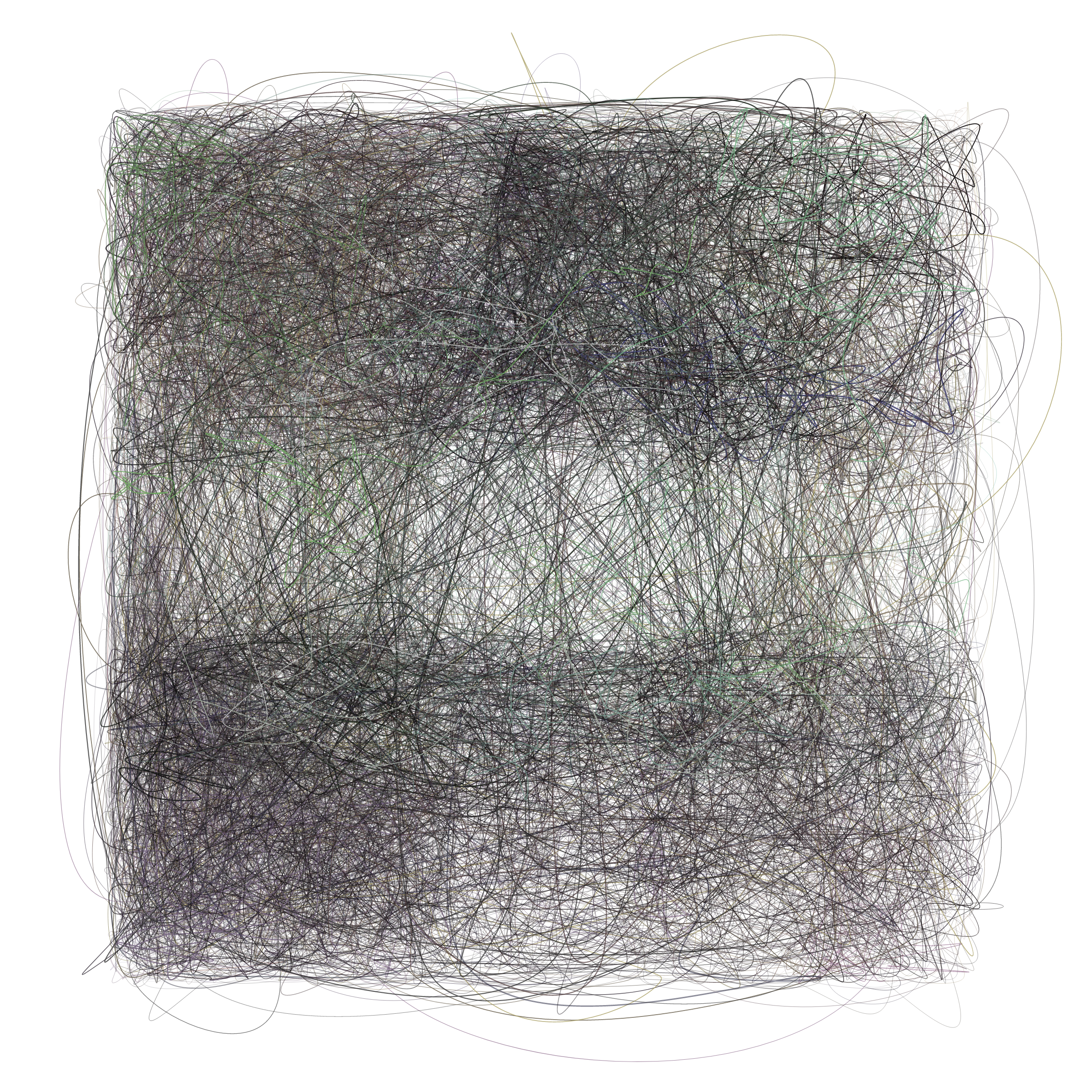 Art Blocks - Art Blocks v2 - Scribbled Boundaries #795 - NFT # 131000795