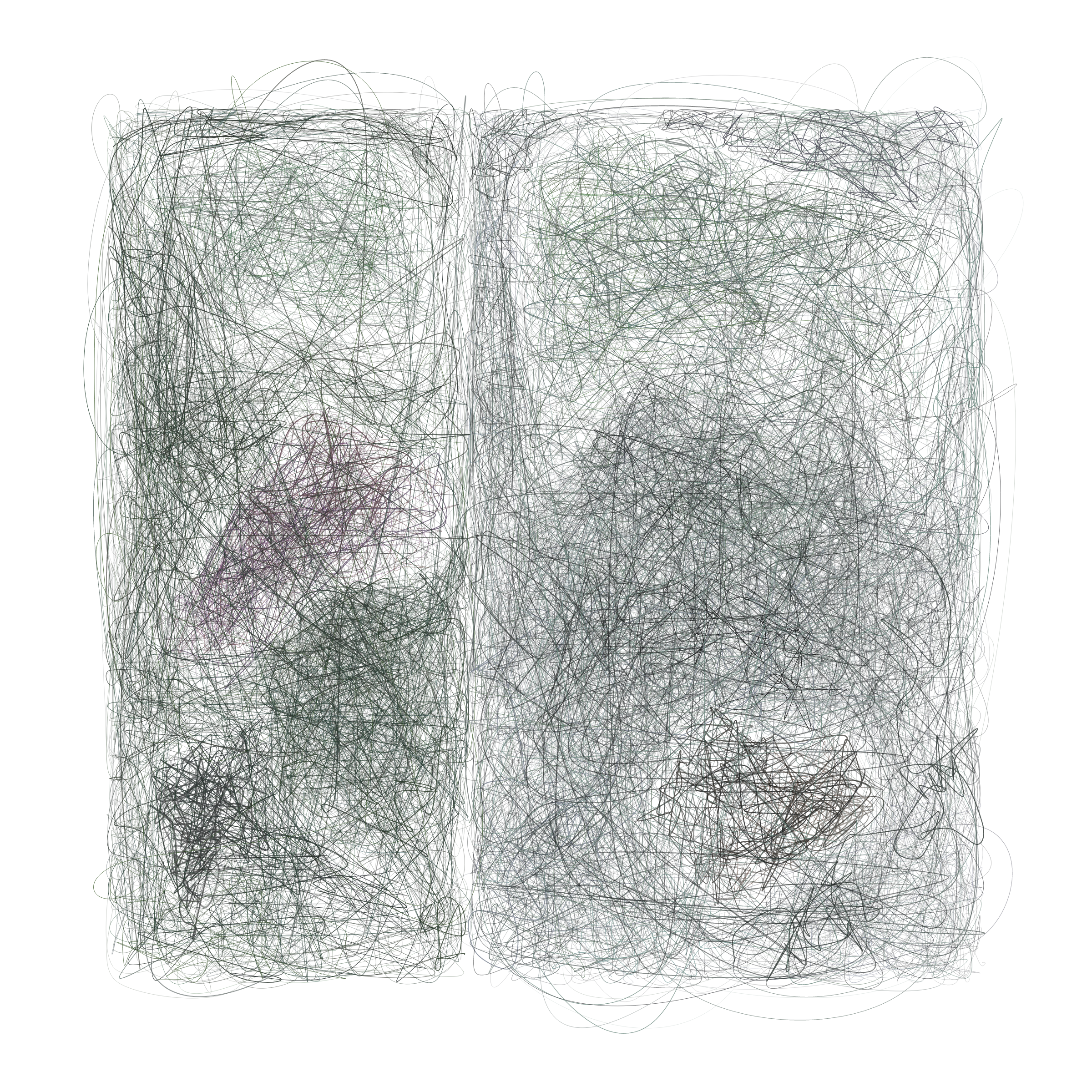 Art Blocks - Art Blocks v2 - Scribbled Boundaries #797 - NFT # 131000797