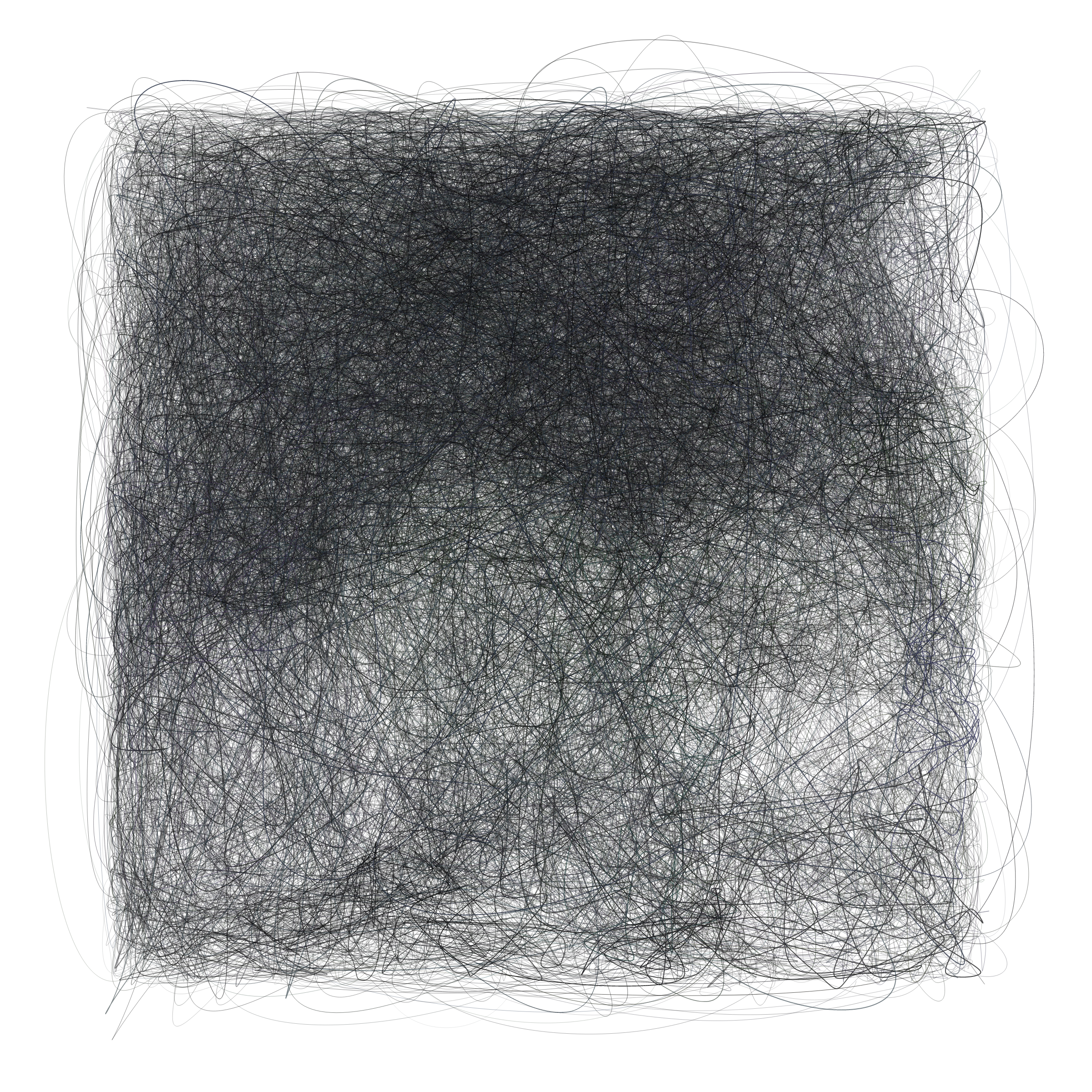 Art Blocks - Art Blocks v2 - Scribbled Boundaries #799 - NFT # 131000799