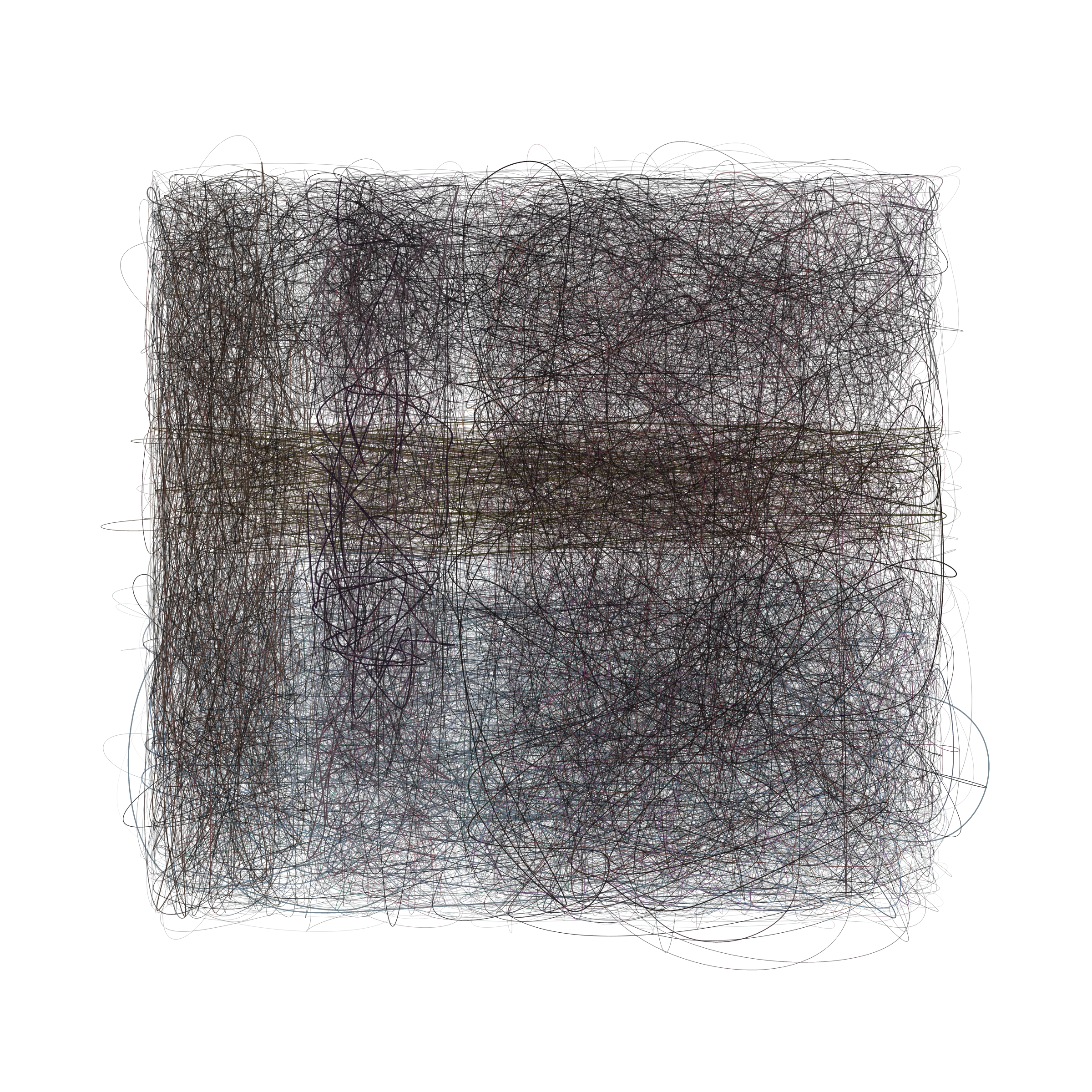 Art Blocks - Art Blocks v2 - Scribbled Boundaries #801 - NFT # 131000801