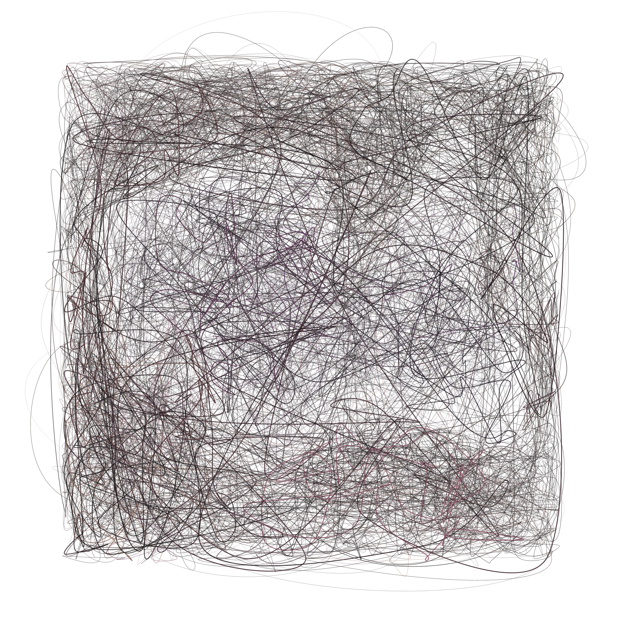 Art Blocks - Art Blocks v2 - Scribbled Boundaries #807 - NFT # 131000807