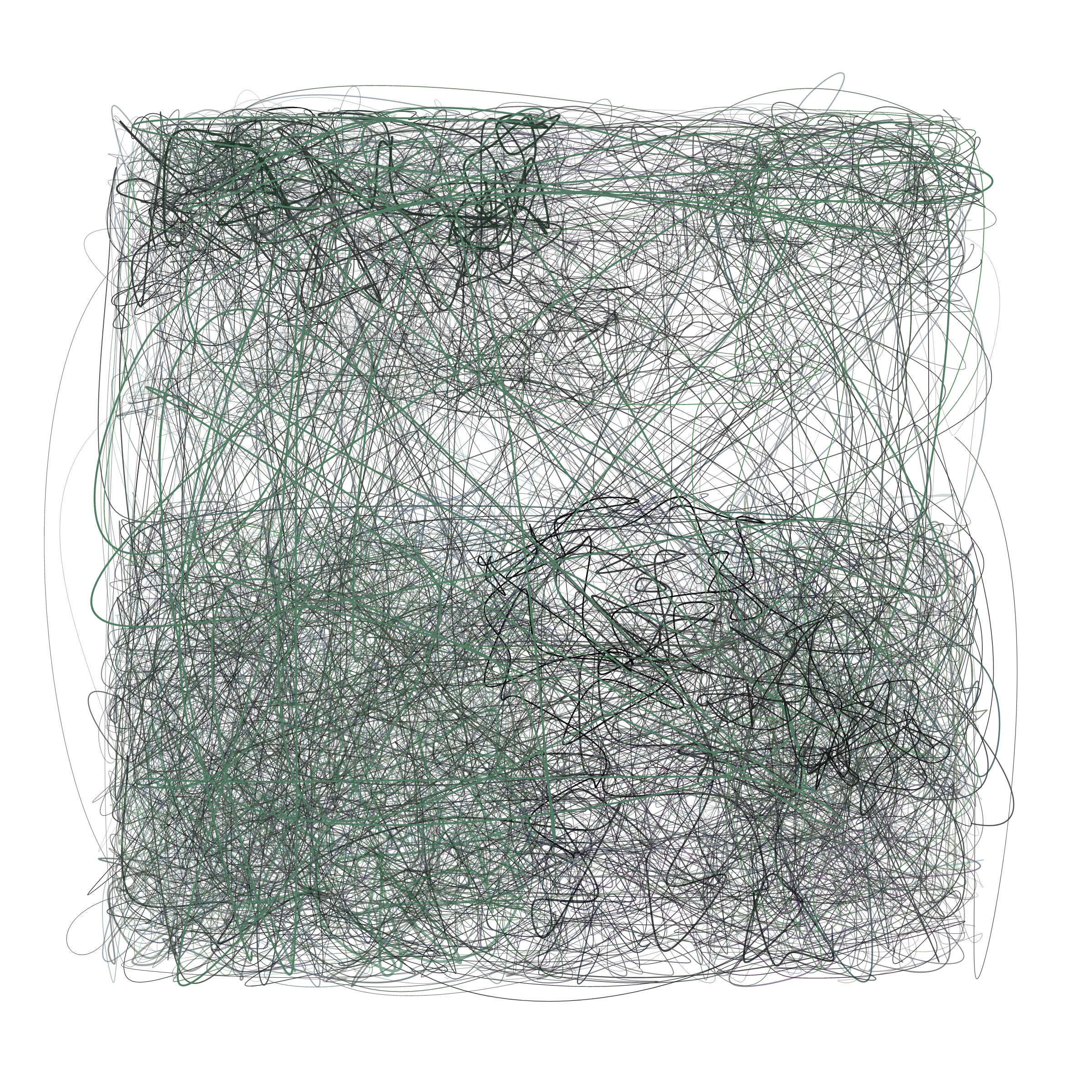 Art Blocks - Art Blocks v2 - Scribbled Boundaries #814 - NFT # 131000814