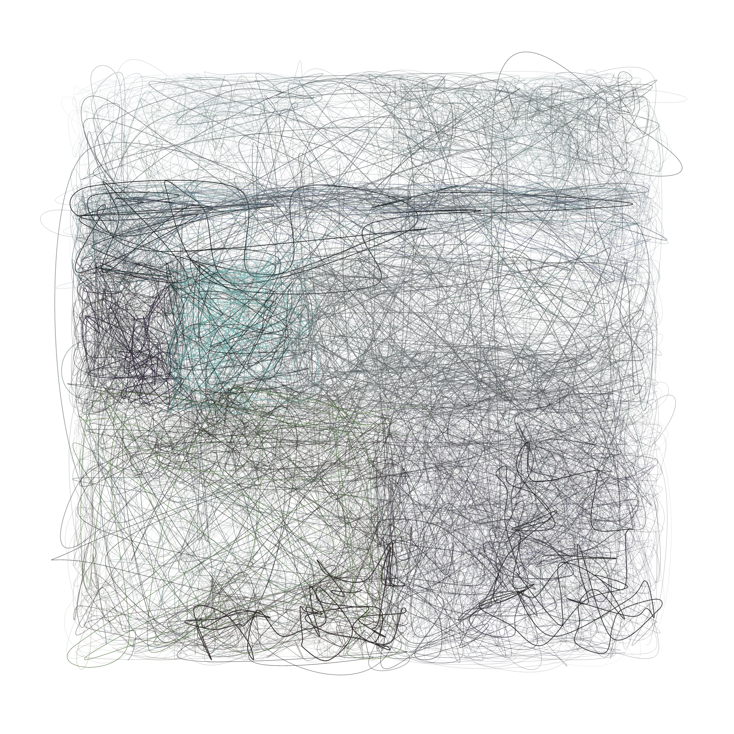 Art Blocks - Art Blocks v2 - Scribbled Boundaries #815 - NFT # 131000815