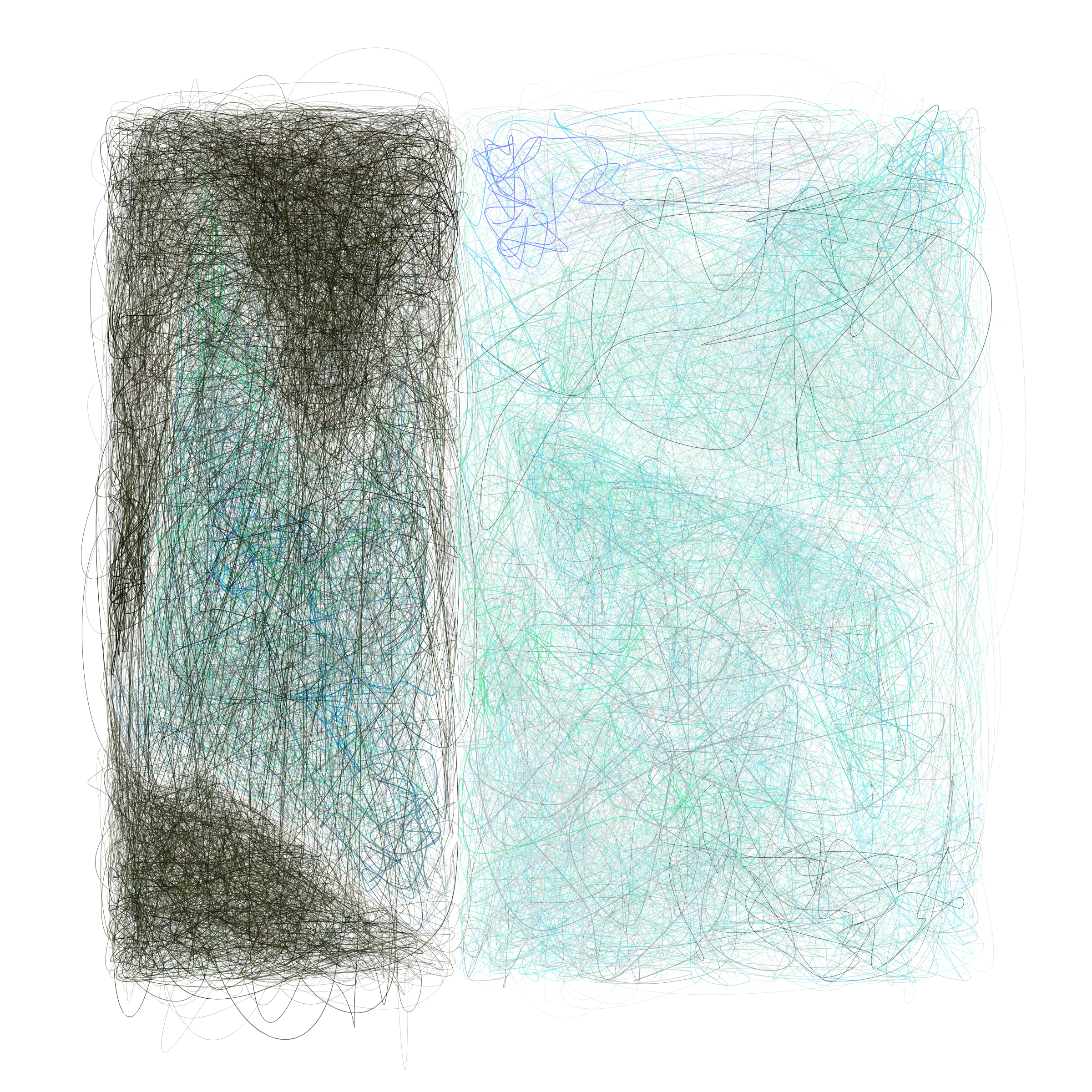 Art Blocks - Art Blocks v2 - Scribbled Boundaries #817 - NFT # 131000817