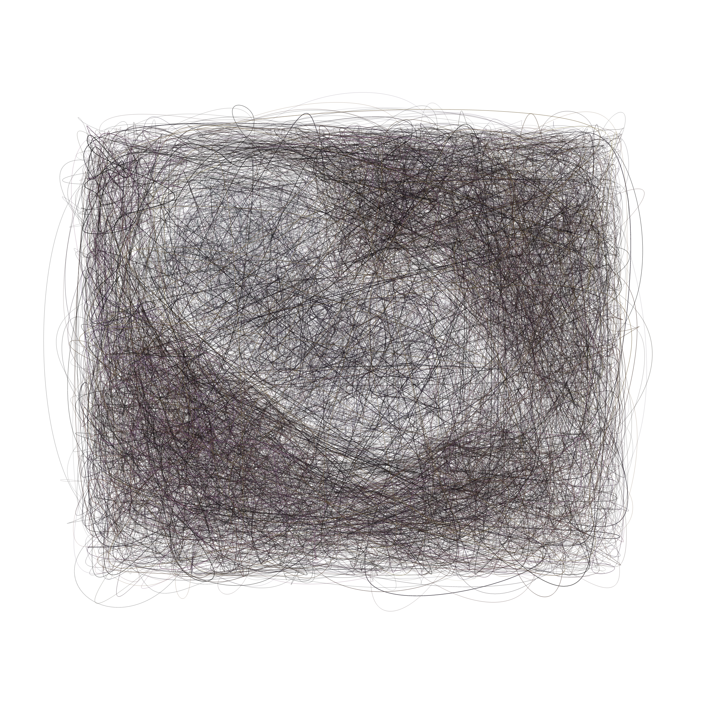 Art Blocks - Art Blocks v2 - Scribbled Boundaries #820 - NFT # 131000820