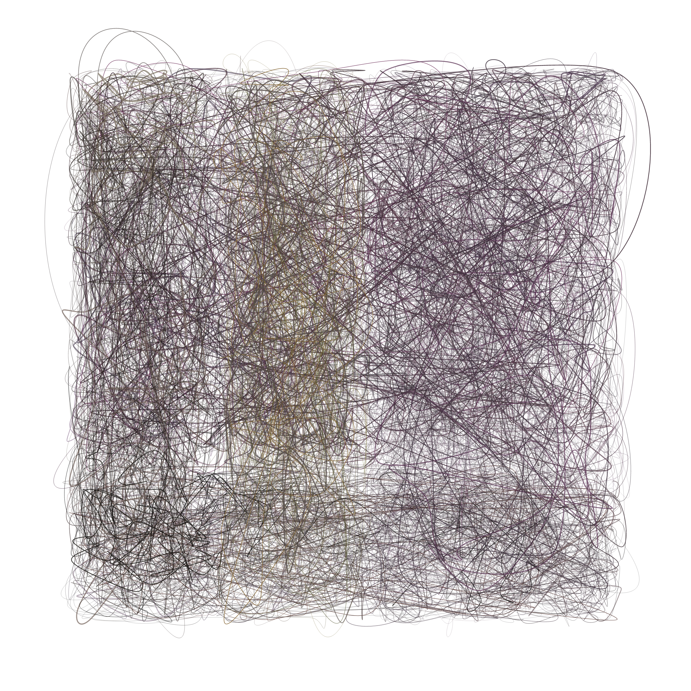 Art Blocks - Art Blocks v2 - Scribbled Boundaries #822 - NFT # 131000822