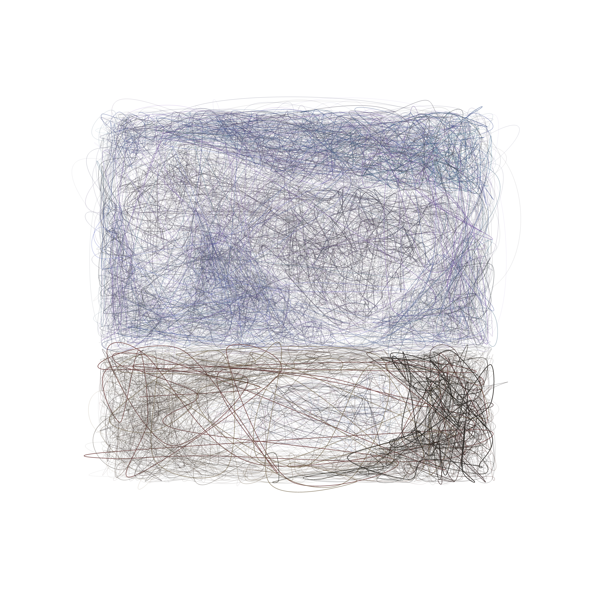 Art Blocks - Art Blocks v2 - Scribbled Boundaries #826 - NFT # 131000826