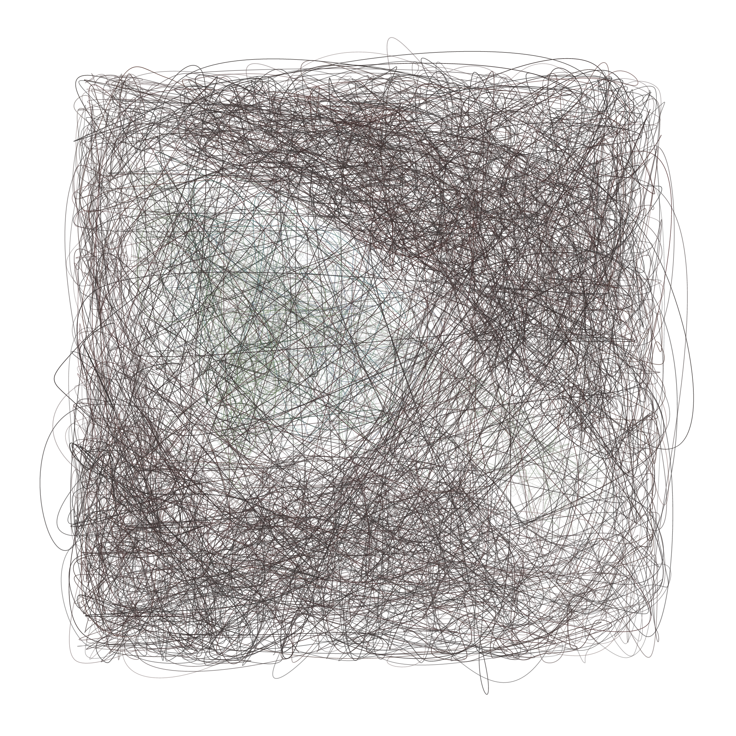 Art Blocks - Art Blocks v2 - Scribbled Boundaries #831 - NFT # 131000831