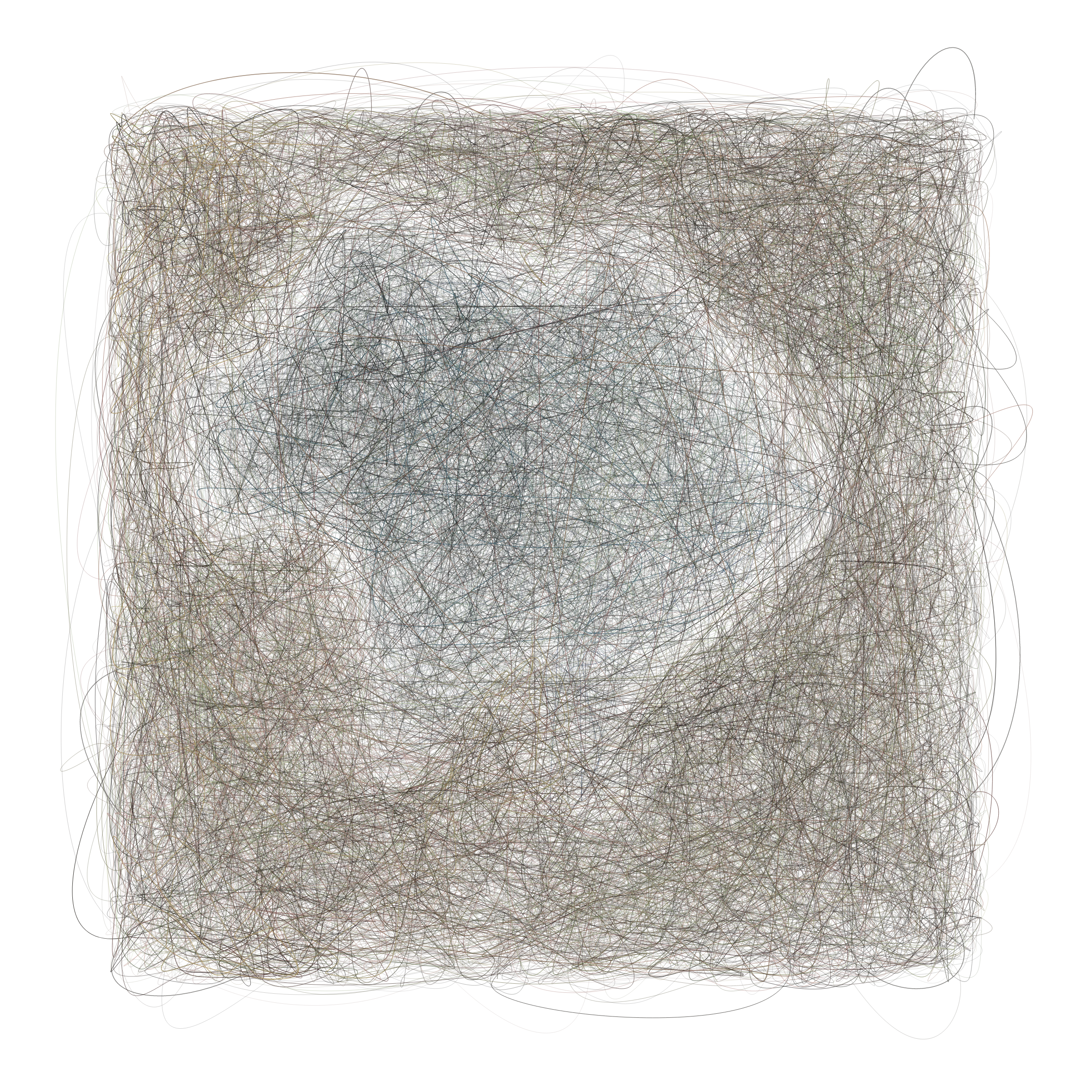 Art Blocks - Art Blocks v2 - Scribbled Boundaries #835 - NFT # 131000835