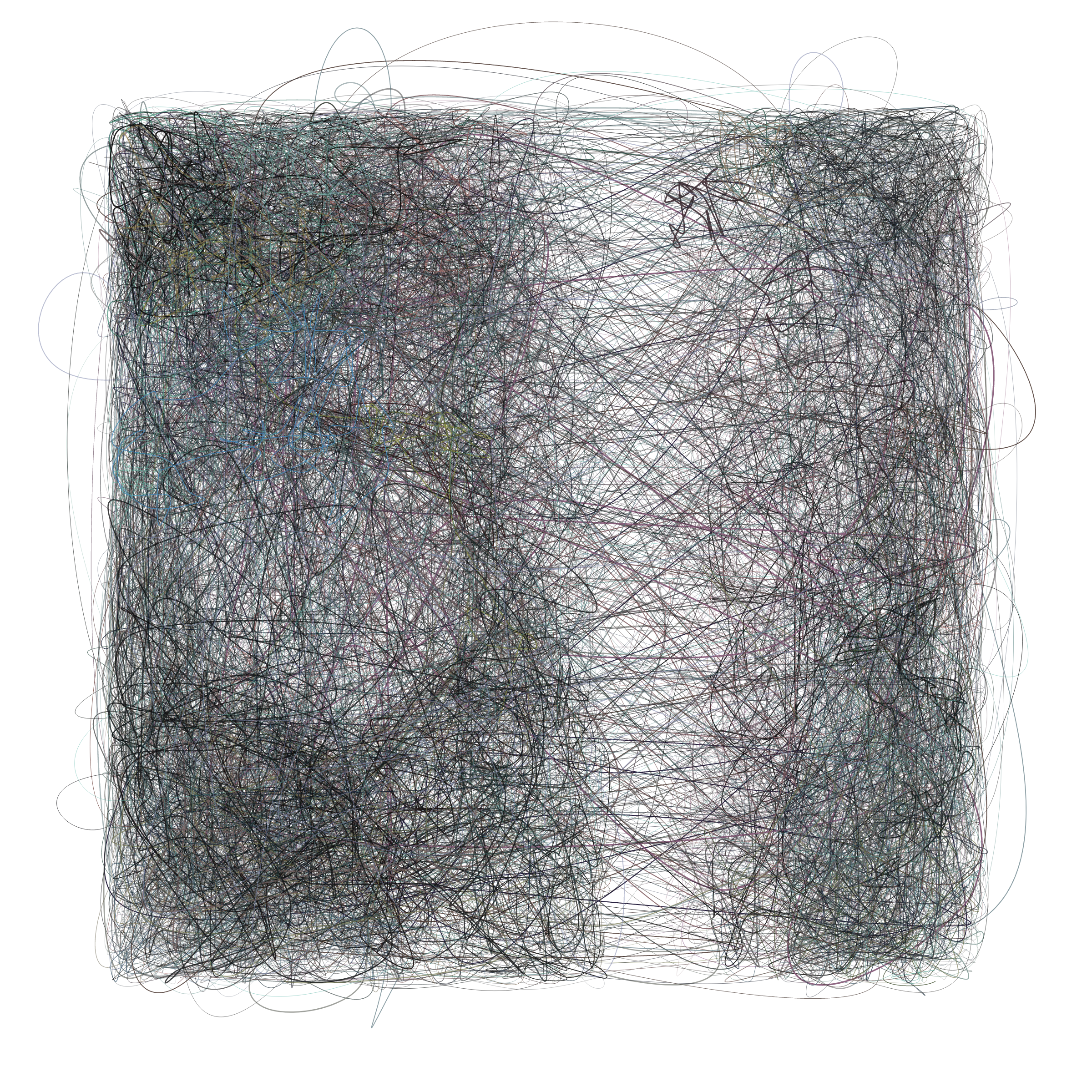 Art Blocks - Art Blocks v2 - Scribbled Boundaries #839 - NFT # 131000839