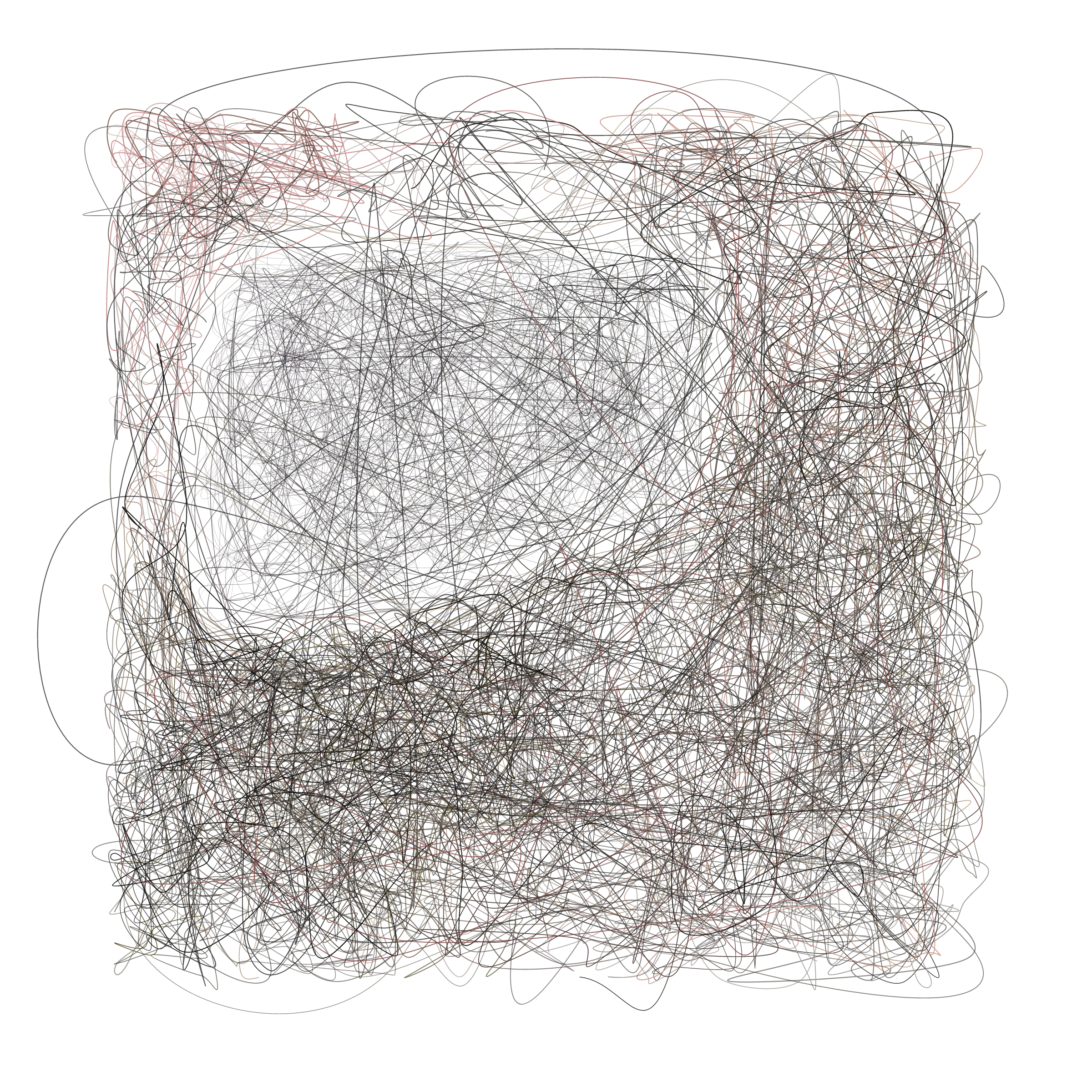 Art Blocks - Art Blocks v2 - Scribbled Boundaries #853 - NFT # 131000853