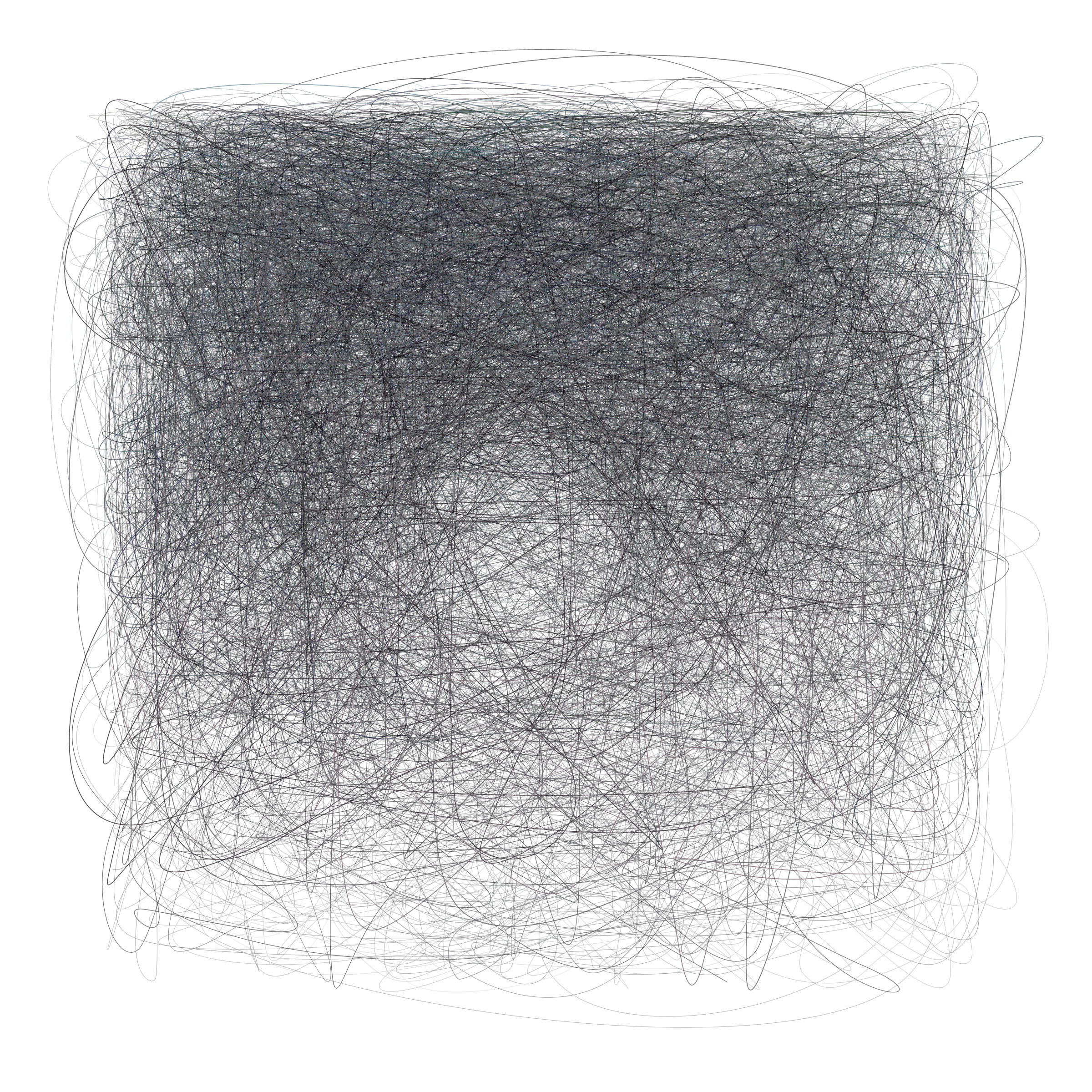 Art Blocks - Art Blocks v2 - Scribbled Boundaries #854 - NFT # 131000854