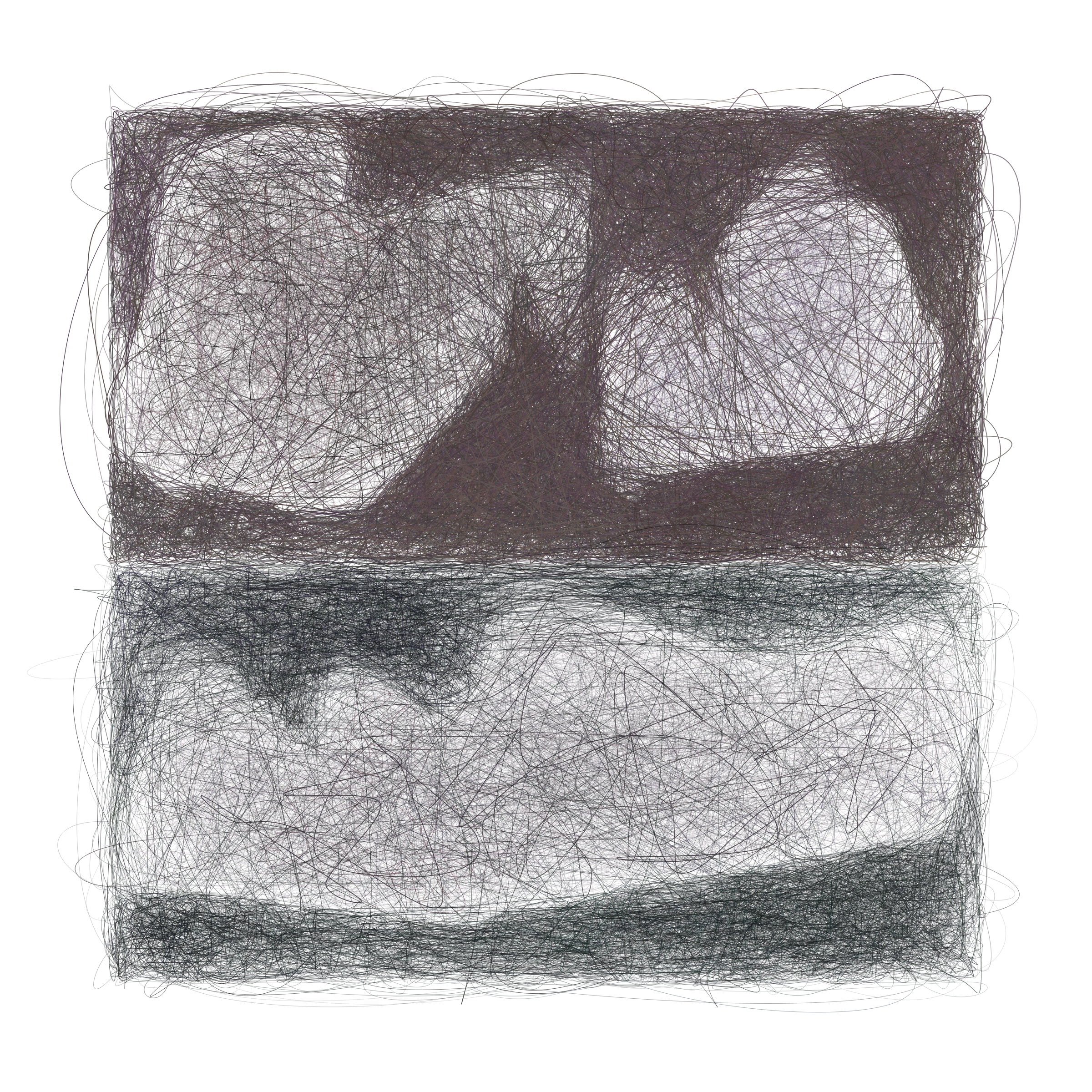 Art Blocks - Art Blocks v2 - Scribbled Boundaries #859 - NFT # 131000859