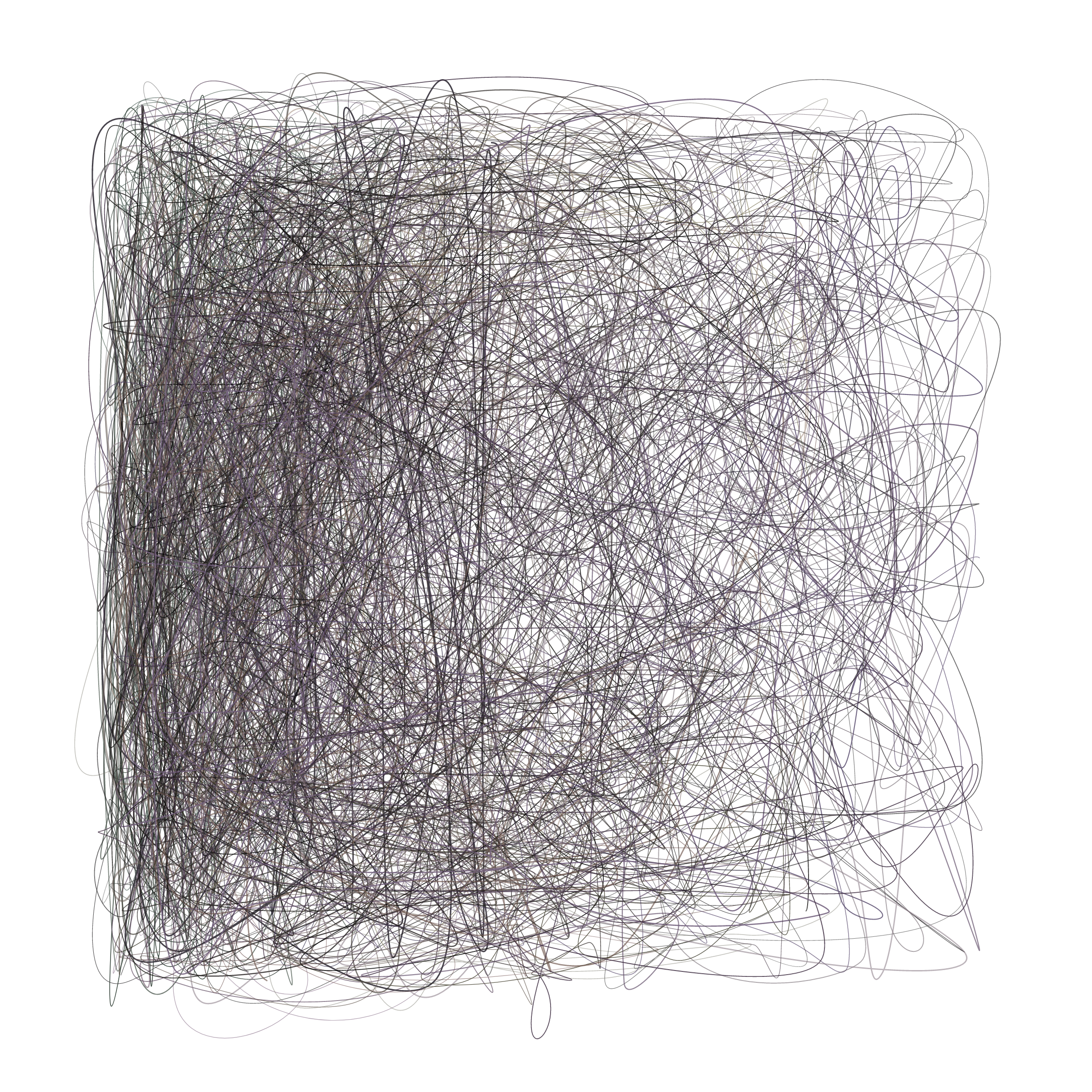 Art Blocks - Art Blocks v2 - Scribbled Boundaries #867 - NFT # 131000867