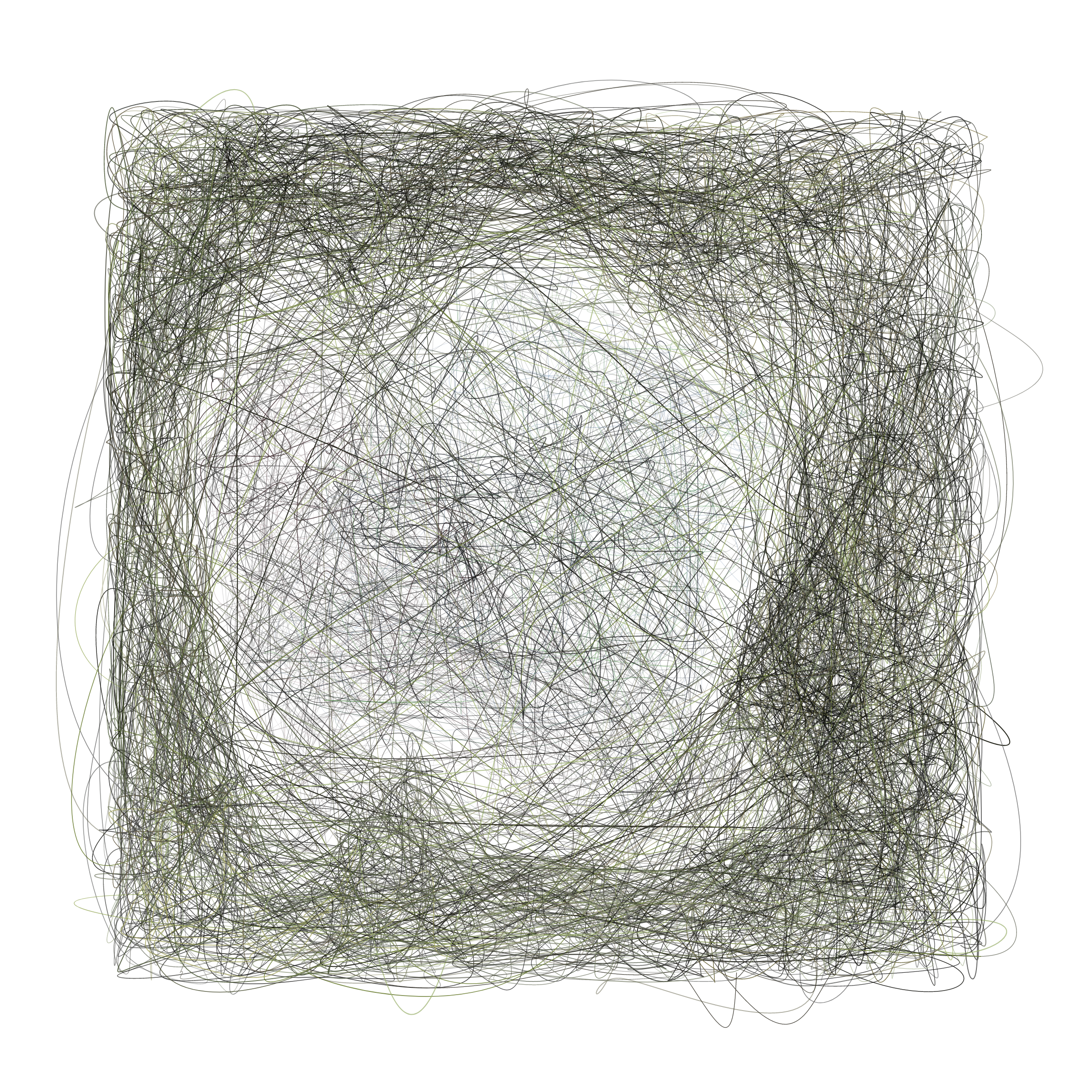 Art Blocks - Art Blocks v2 - Scribbled Boundaries #871 - NFT # 131000871