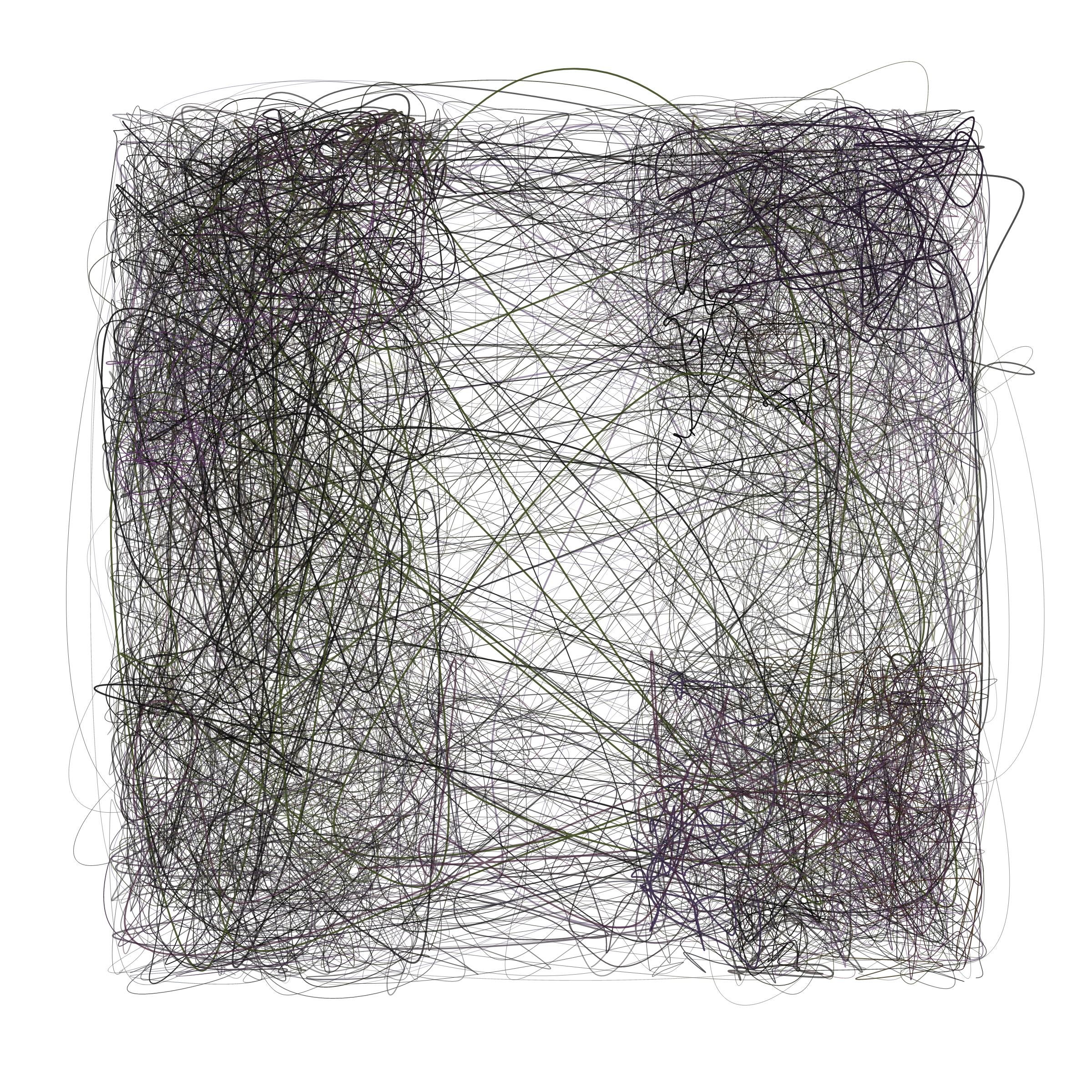 Art Blocks - Art Blocks v2 - Scribbled Boundaries #872 - NFT # 131000872