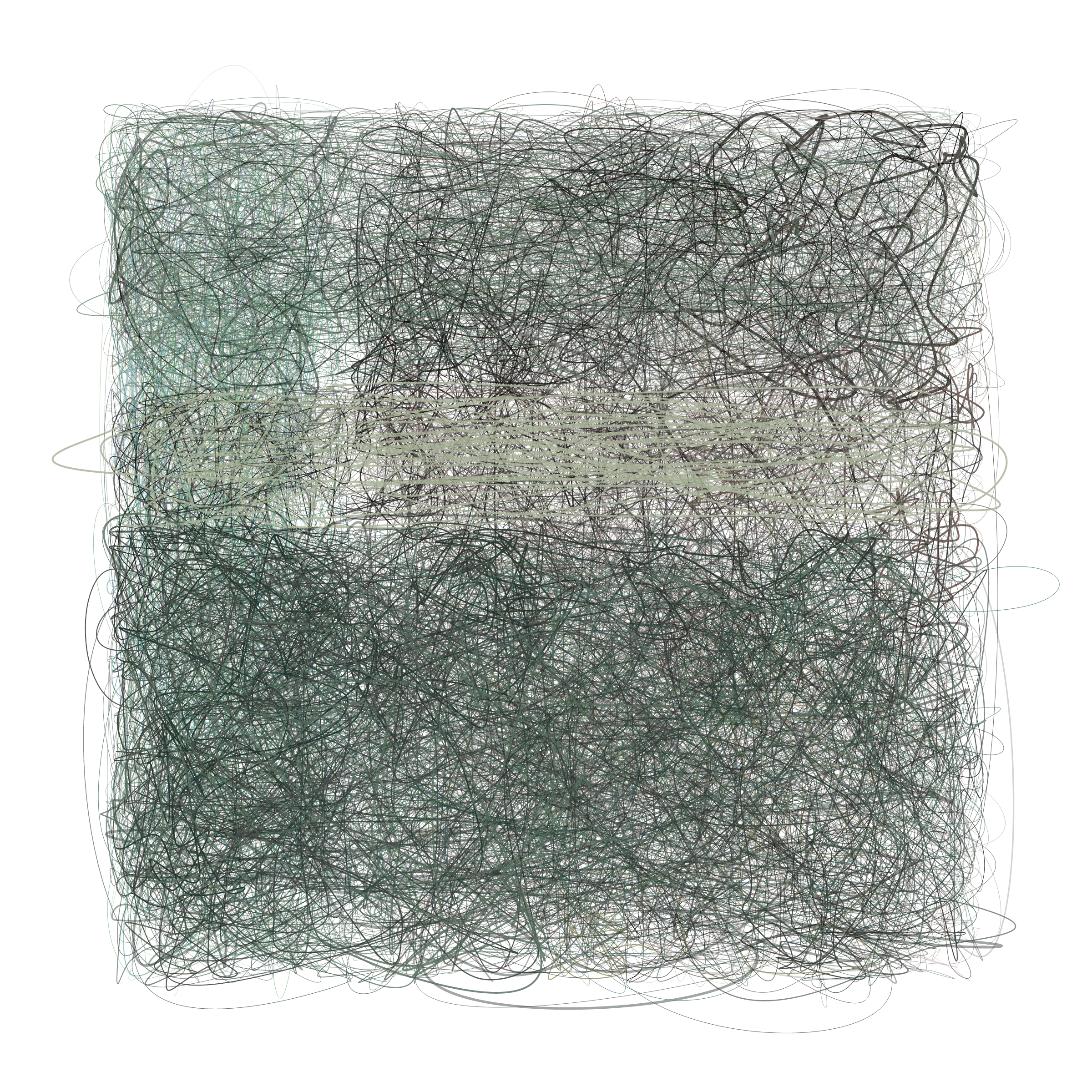 Art Blocks - Art Blocks v2 - Scribbled Boundaries #875 - NFT # 131000875