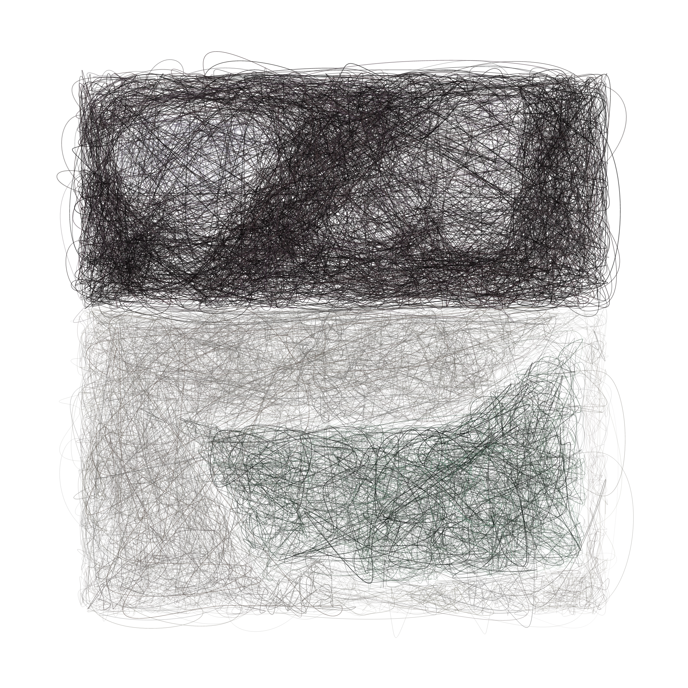 Art Blocks - Art Blocks v2 - Scribbled Boundaries #884 - NFT # 131000884