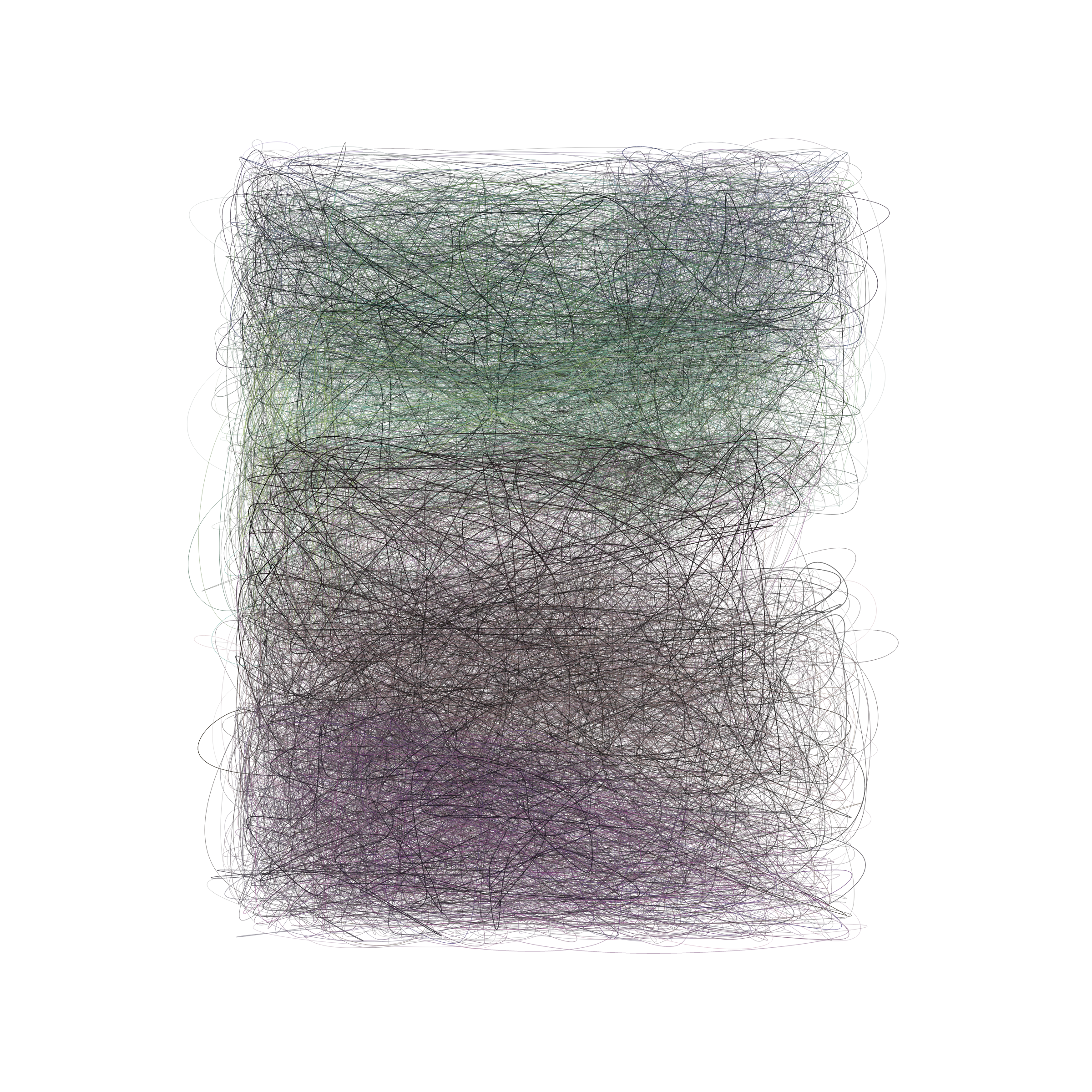 Art Blocks - Art Blocks v2 - Scribbled Boundaries #903 - NFT # 131000903