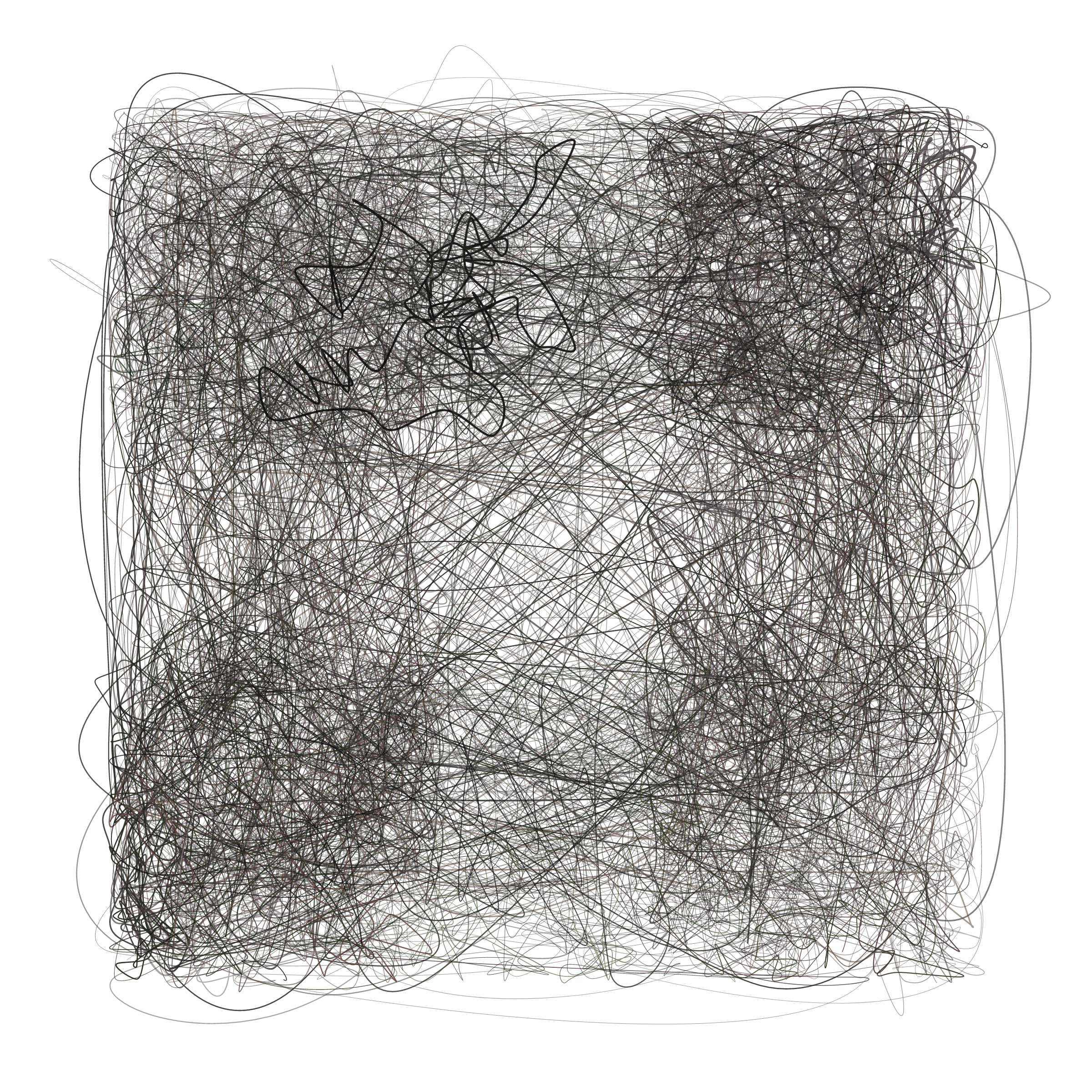 Art Blocks - Art Blocks v2 - Scribbled Boundaries #904 - NFT # 131000904