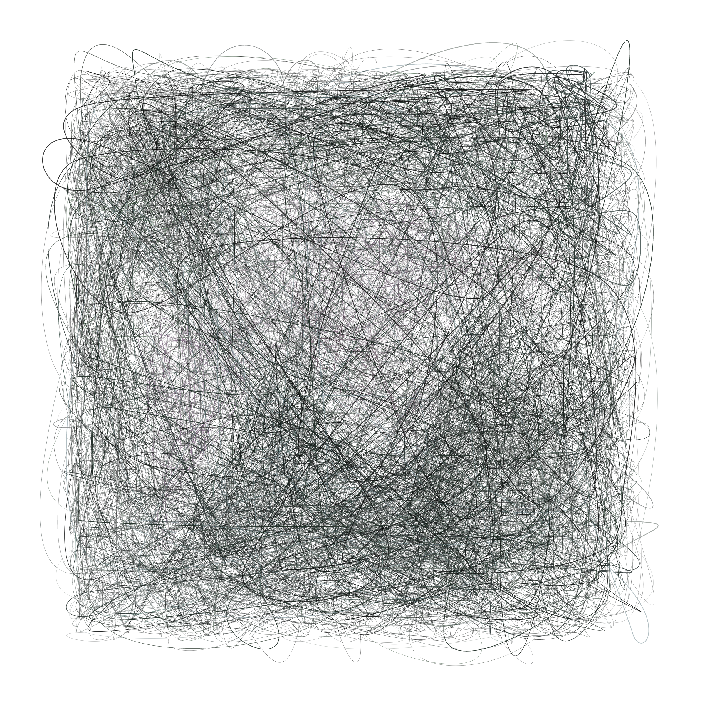 Art Blocks - Art Blocks v2 - Scribbled Boundaries #912 - NFT # 131000912