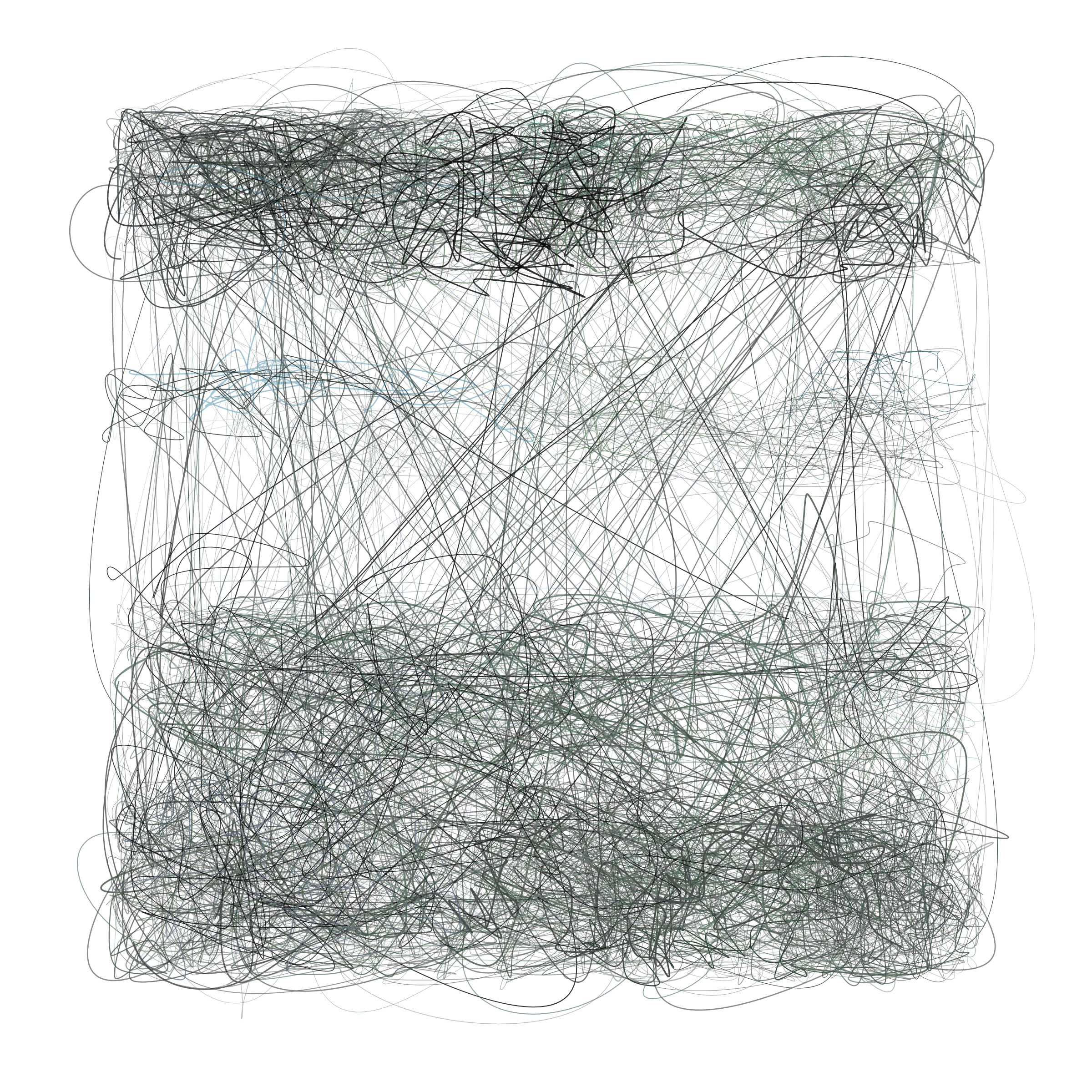 Art Blocks - Art Blocks v2 - Scribbled Boundaries #913 - NFT # 131000913