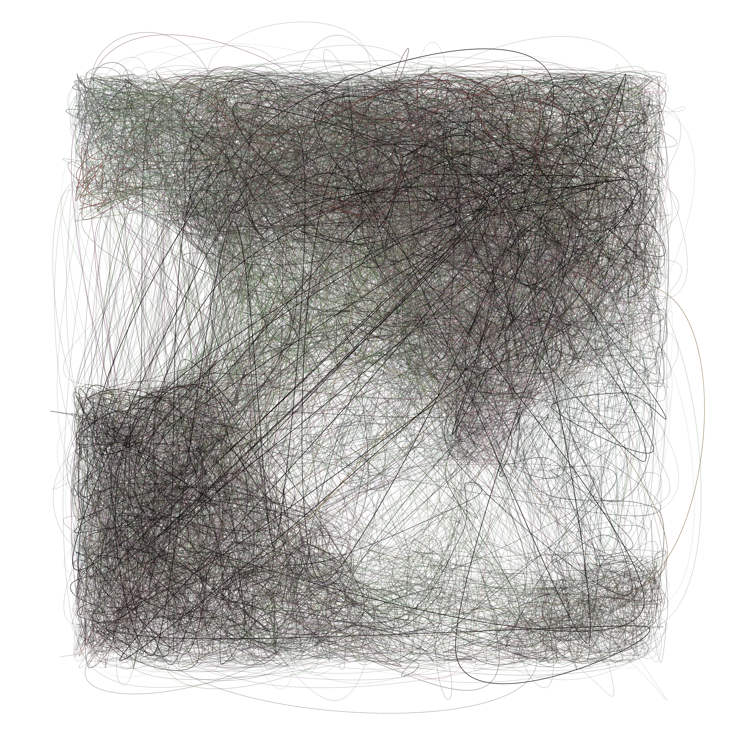 Art Blocks - Art Blocks v2 - Scribbled Boundaries #914 - NFT # 131000914