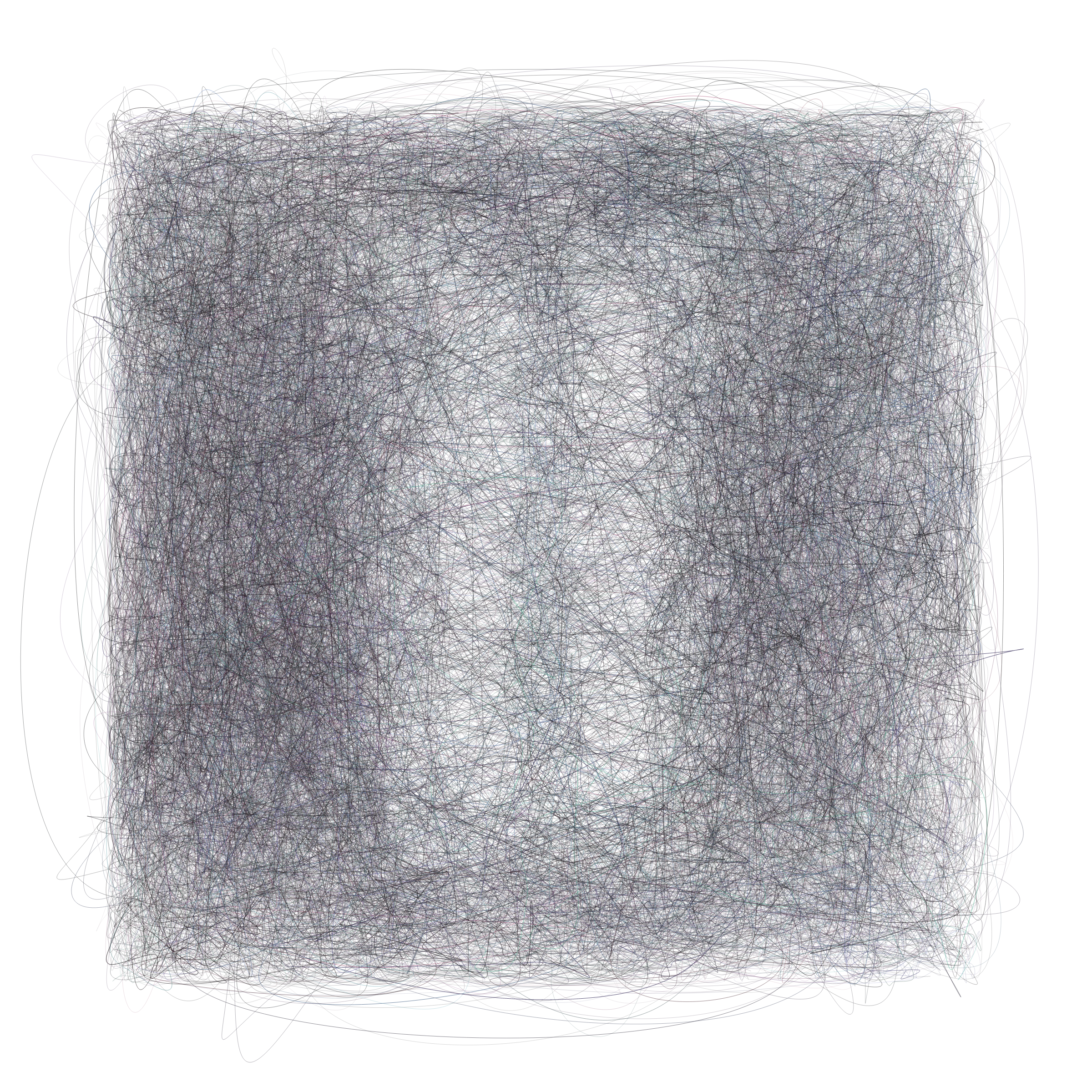 Art Blocks - Art Blocks v2 - Scribbled Boundaries #915 - NFT # 131000915