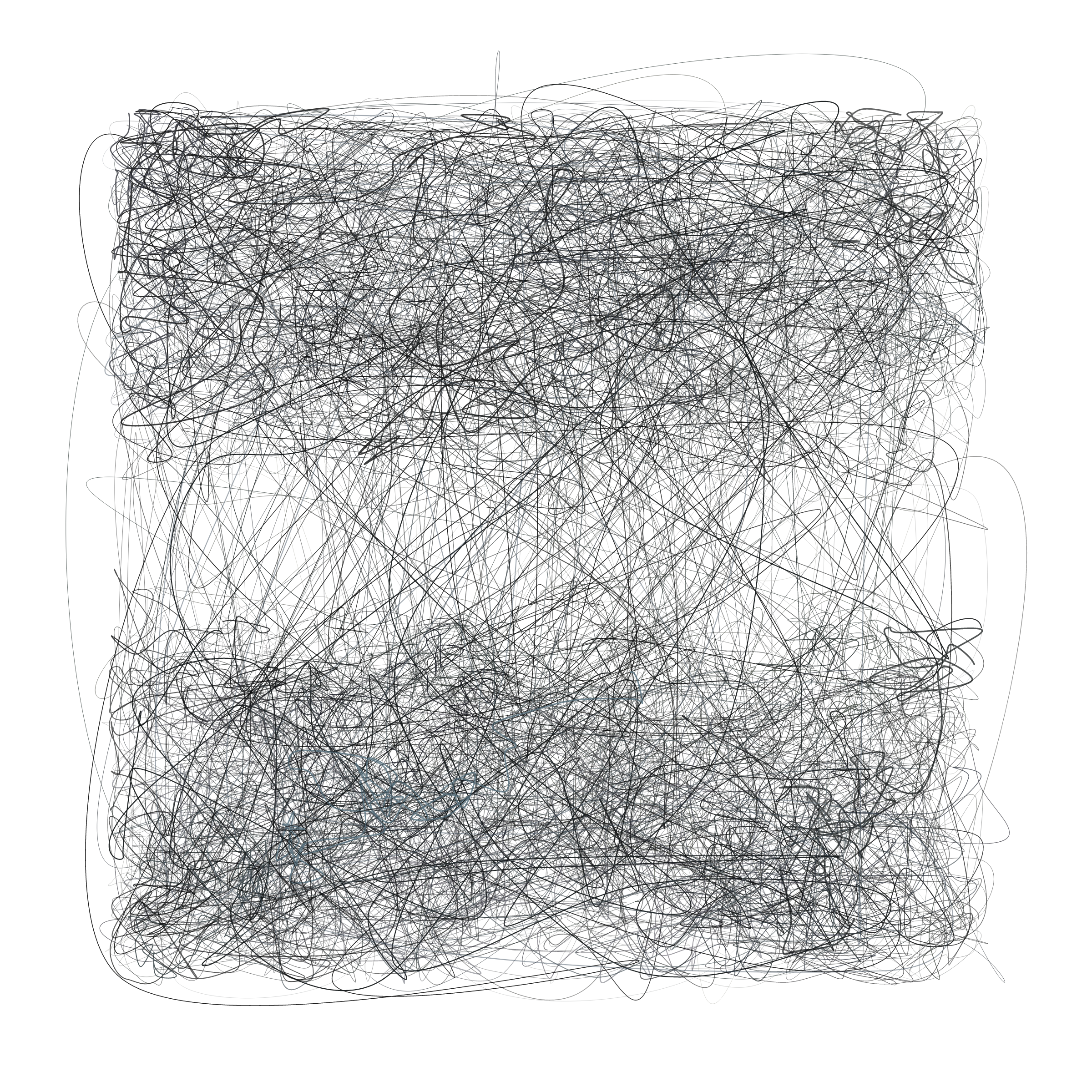 Art Blocks - Art Blocks v2 - Scribbled Boundaries #916 - NFT # 131000916