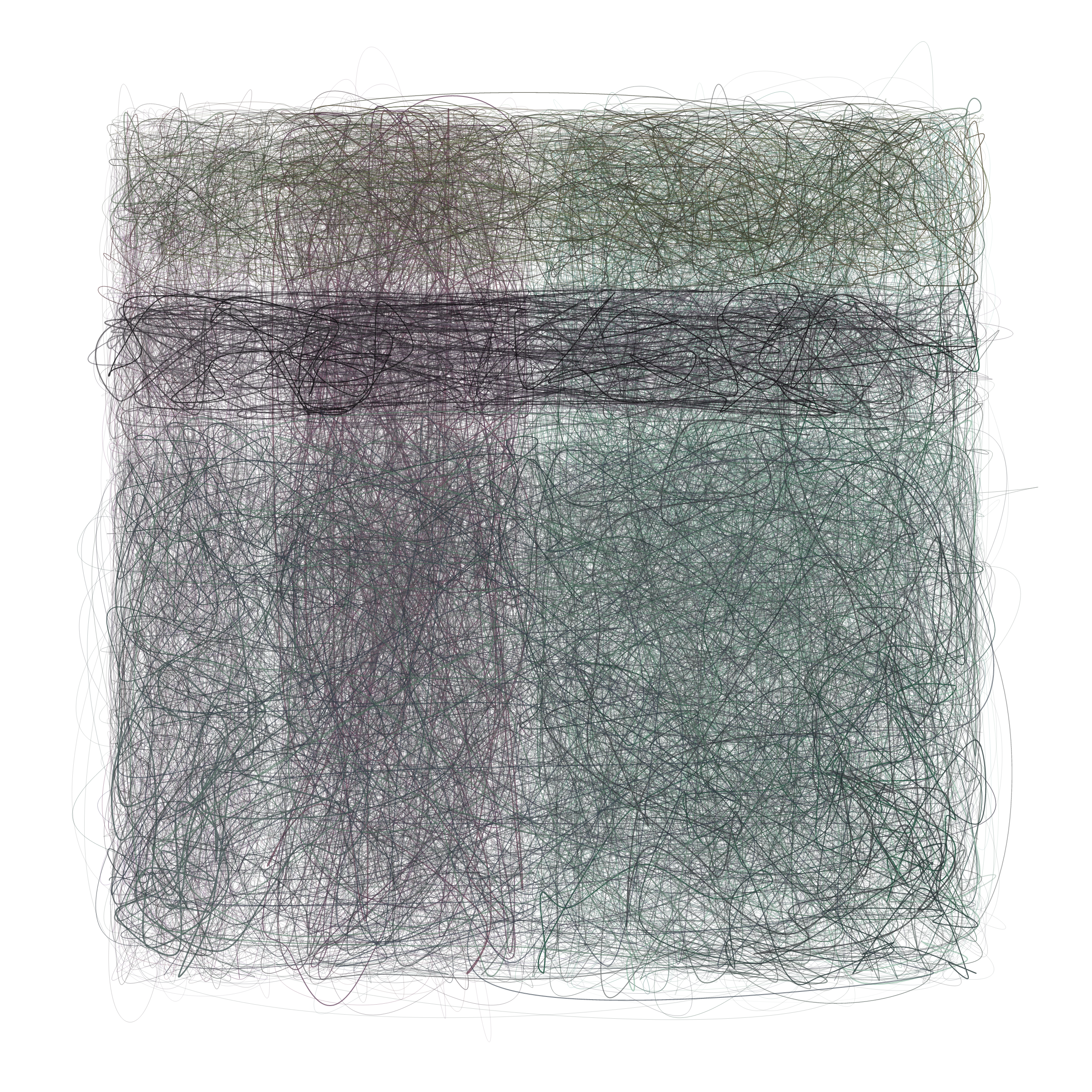 Art Blocks - Art Blocks v2 - Scribbled Boundaries #917 - NFT # 131000917