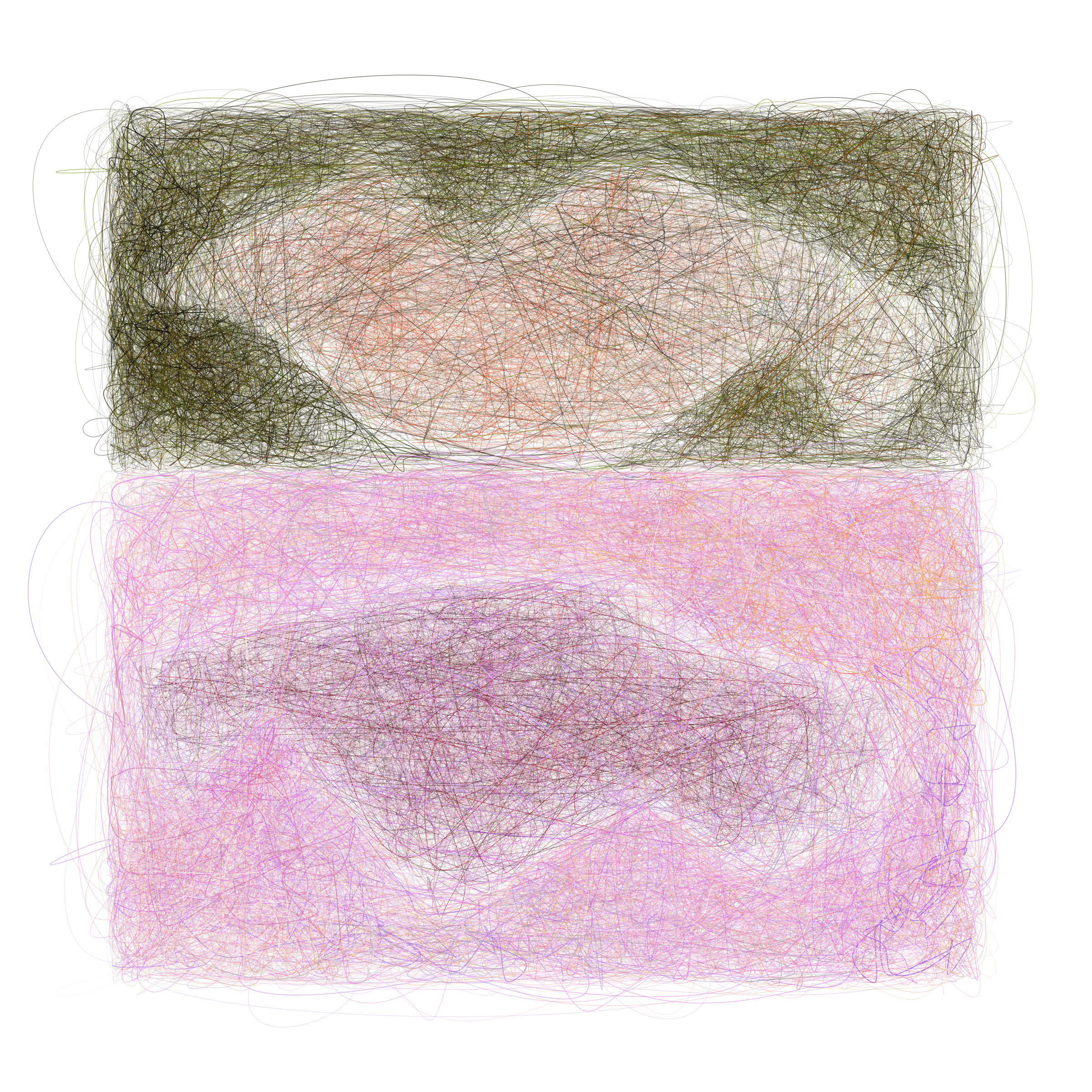 Art Blocks - Art Blocks v2 - Scribbled Boundaries #920 - NFT # 131000920