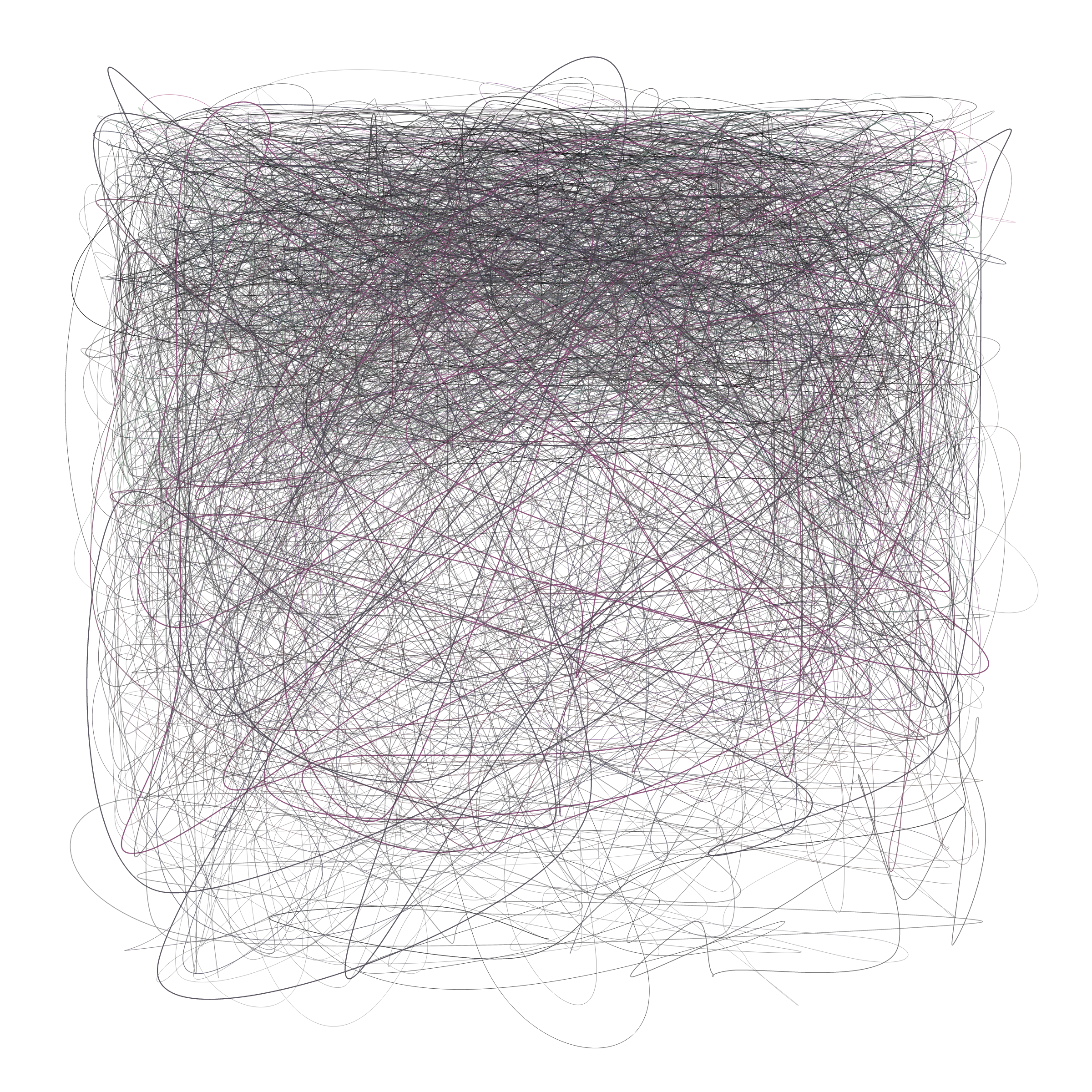 Art Blocks - Art Blocks v2 - Scribbled Boundaries #922 - NFT # 131000922