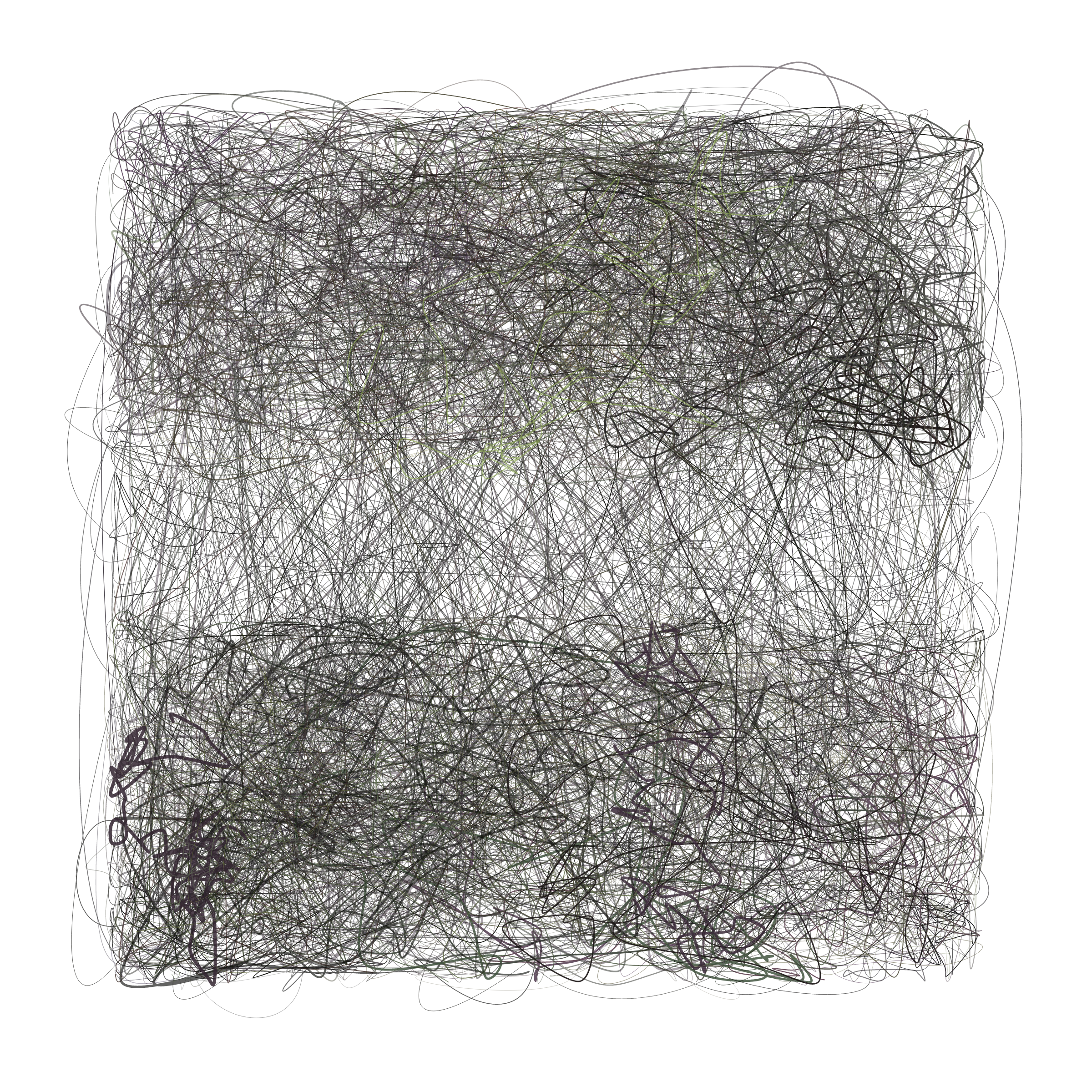 Art Blocks - Art Blocks v2 - Scribbled Boundaries #925 - NFT # 131000925