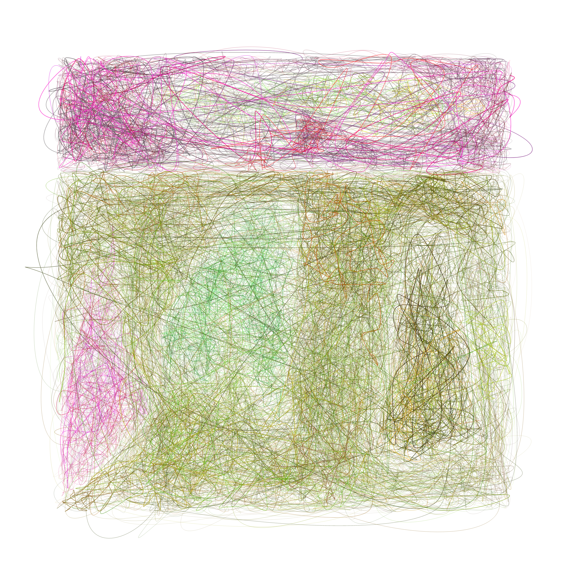 Art Blocks - Art Blocks v2 - Scribbled Boundaries #926 - NFT # 131000926