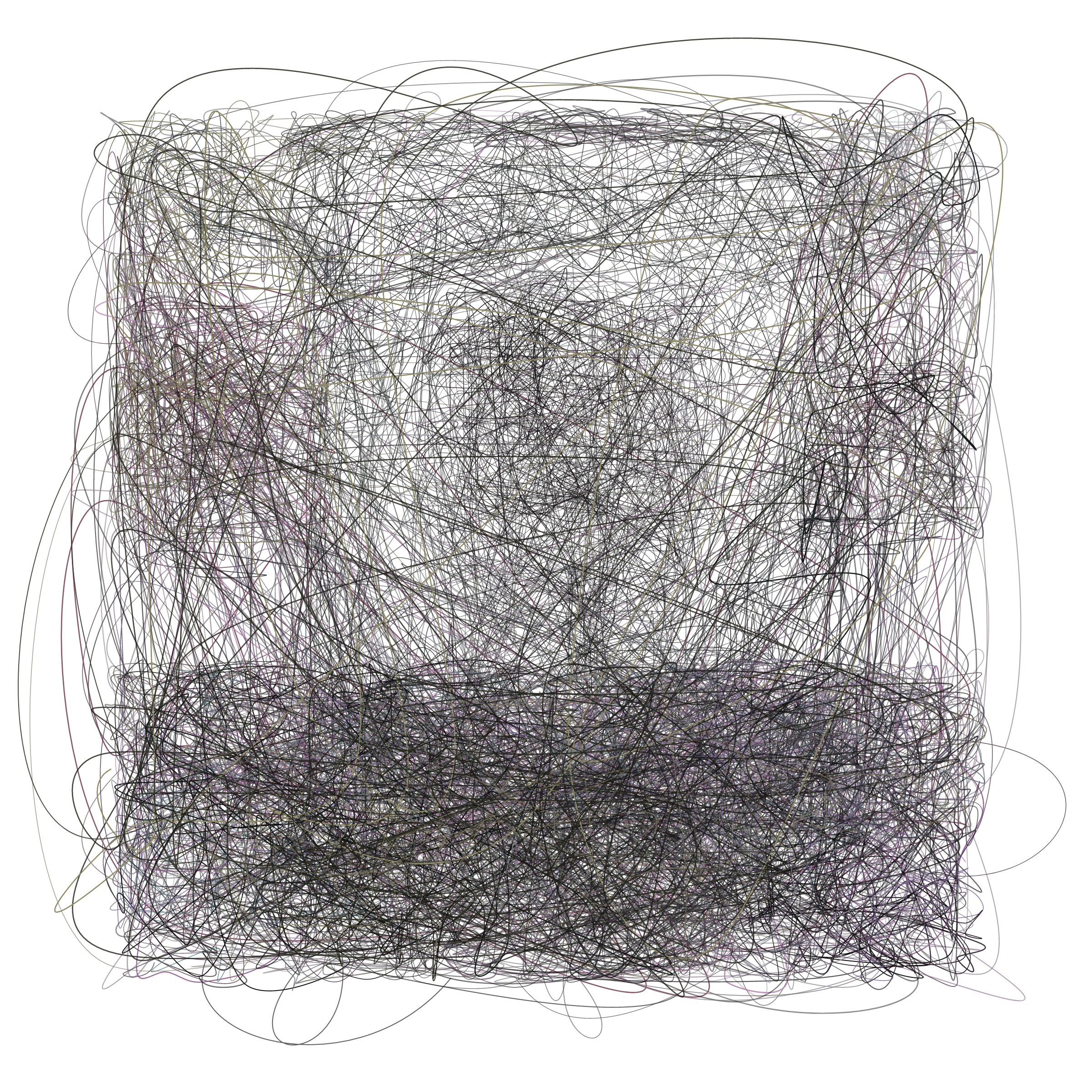 Art Blocks - Art Blocks v2 - Scribbled Boundaries #927 - NFT # 131000927