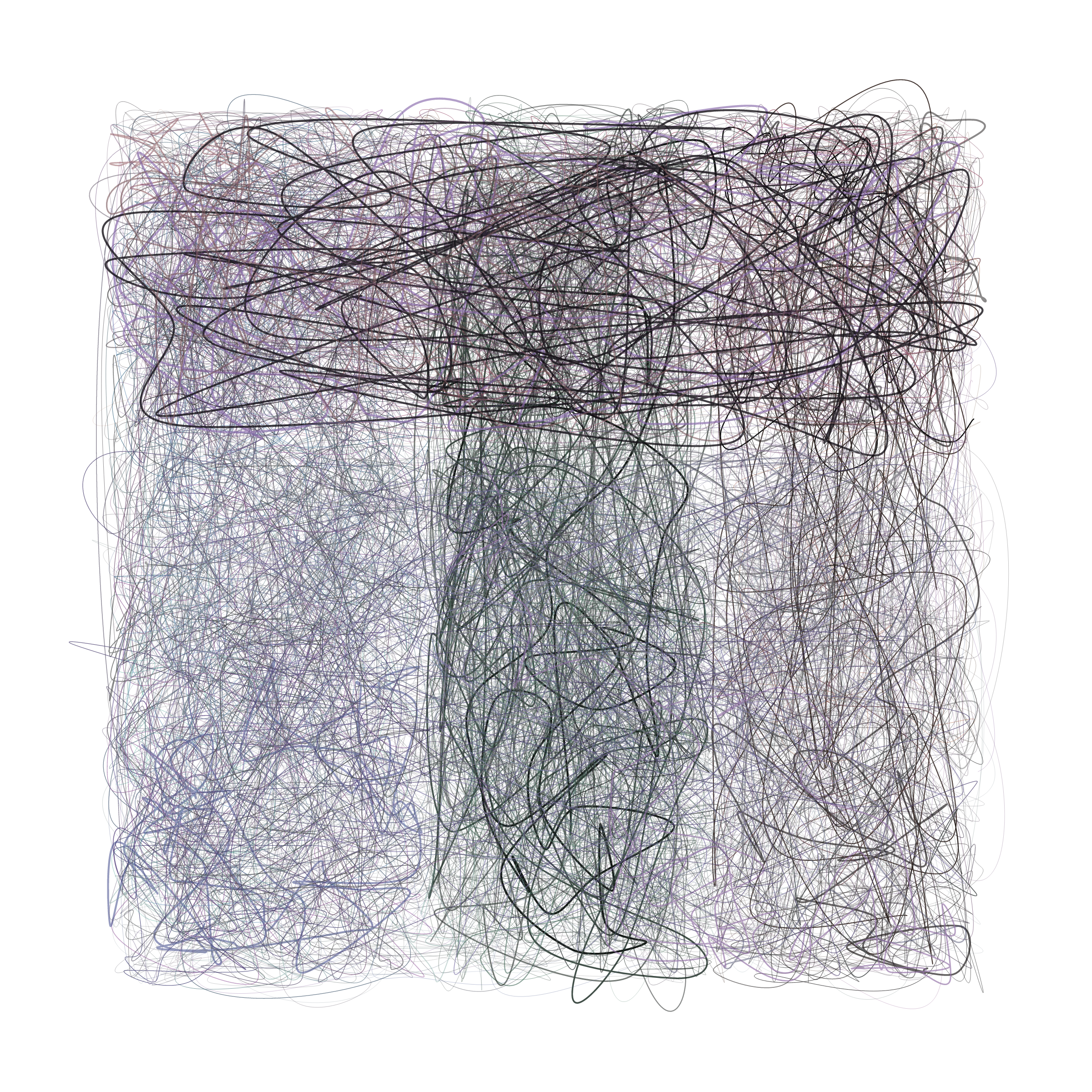 Art Blocks - Art Blocks v2 - Scribbled Boundaries #935 - NFT # 131000935