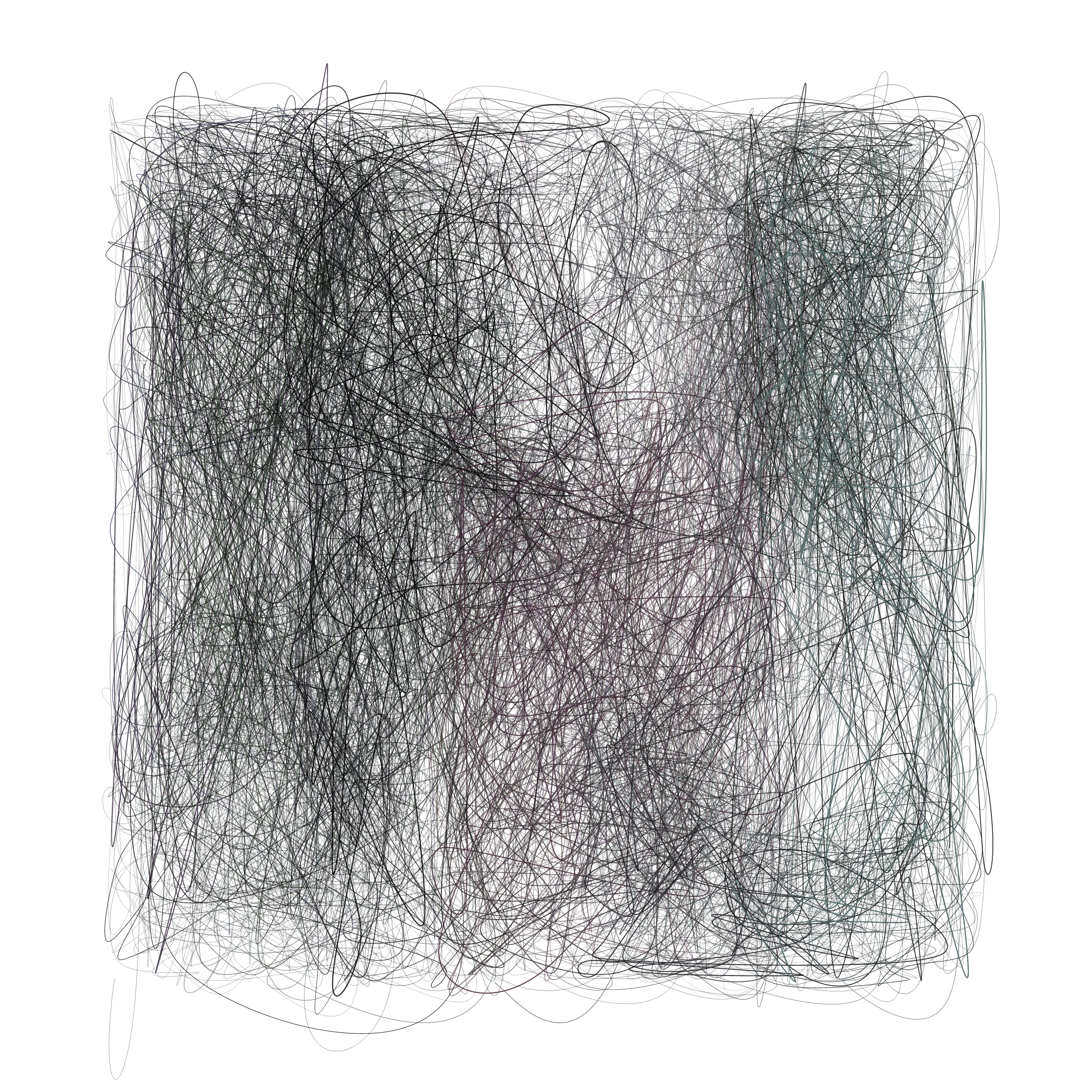 Art Blocks - Art Blocks v2 - Scribbled Boundaries #937 - NFT # 131000937