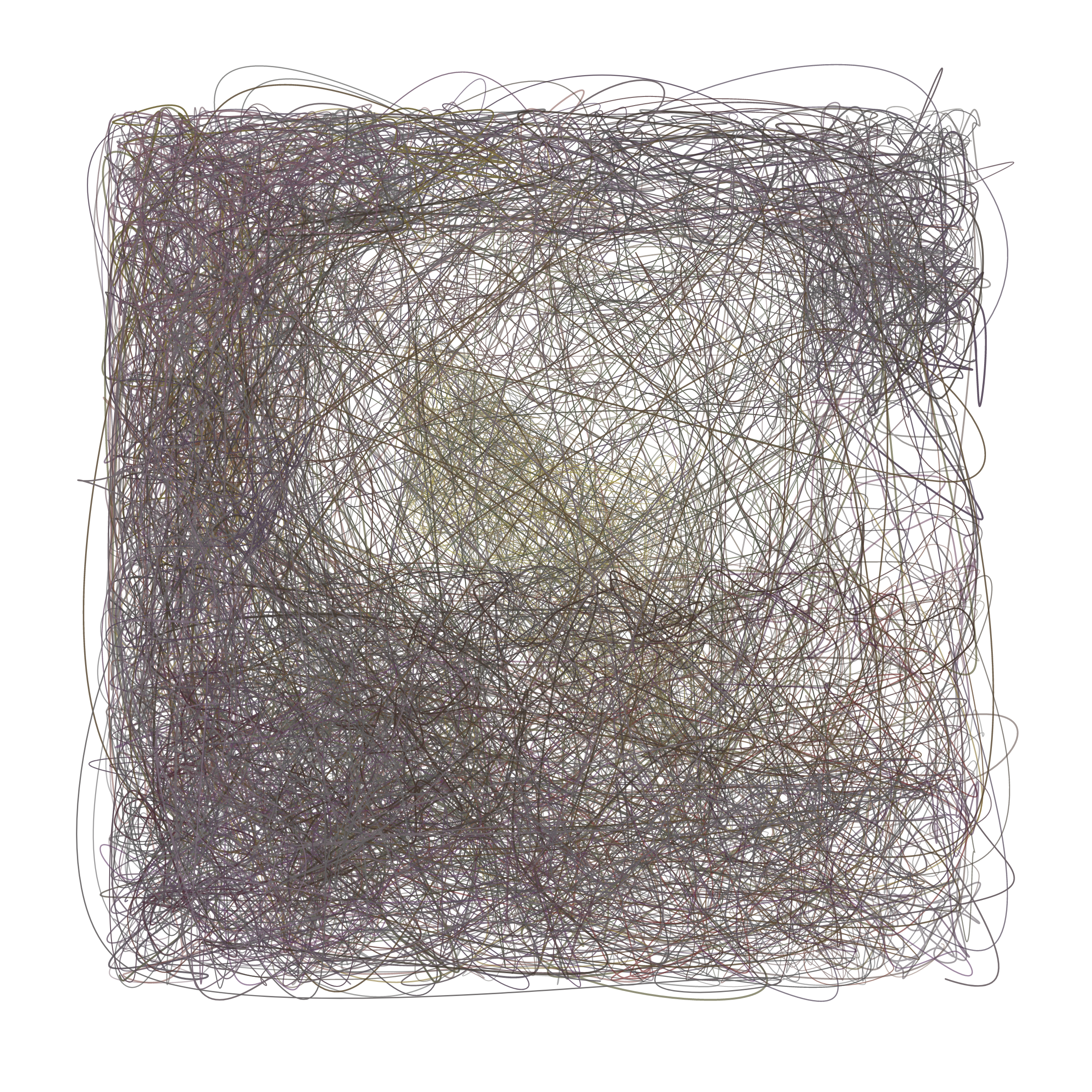 Art Blocks - Art Blocks v2 - Scribbled Boundaries #938 - NFT # 131000938