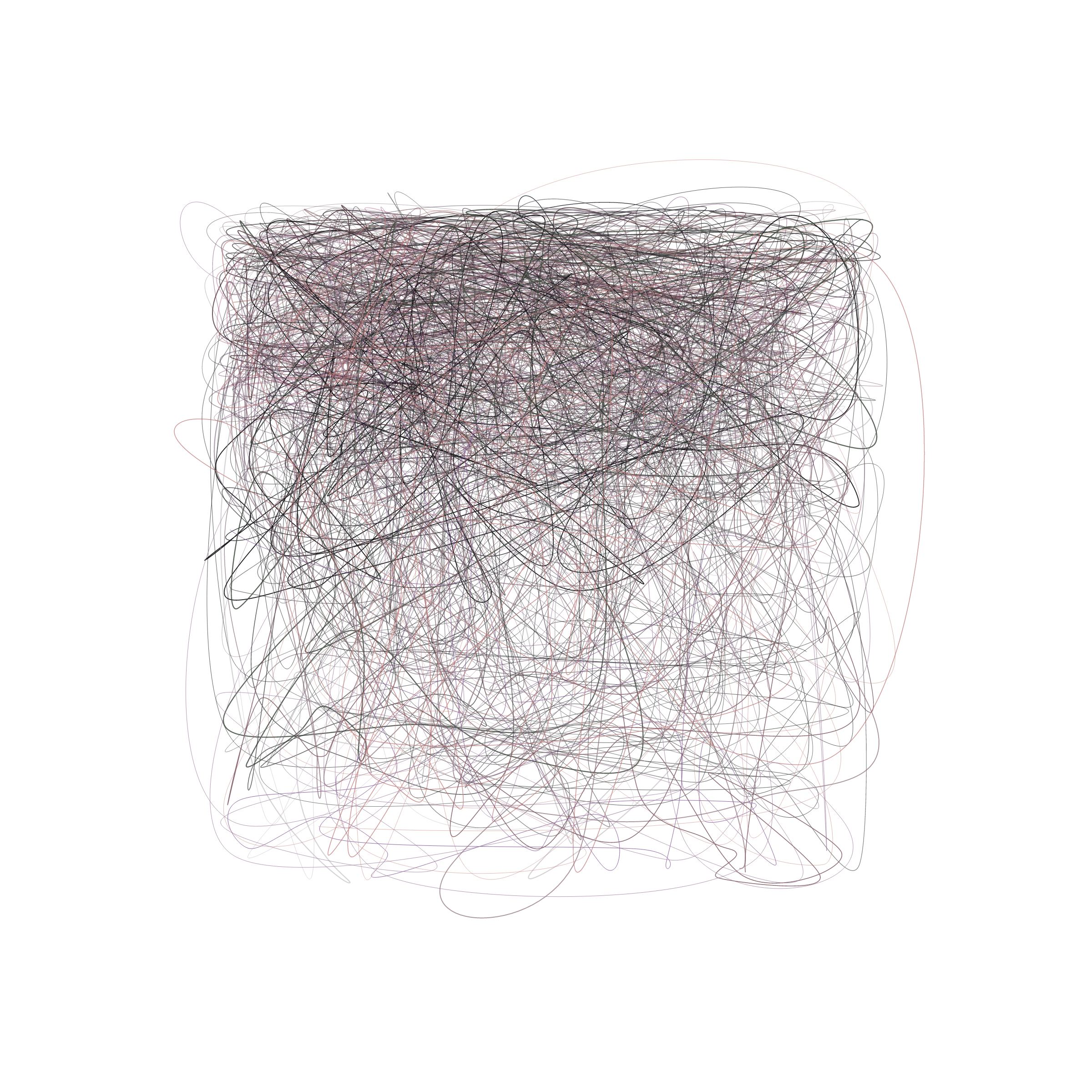 Art Blocks - Art Blocks v2 - Scribbled Boundaries #944 - NFT # 131000944