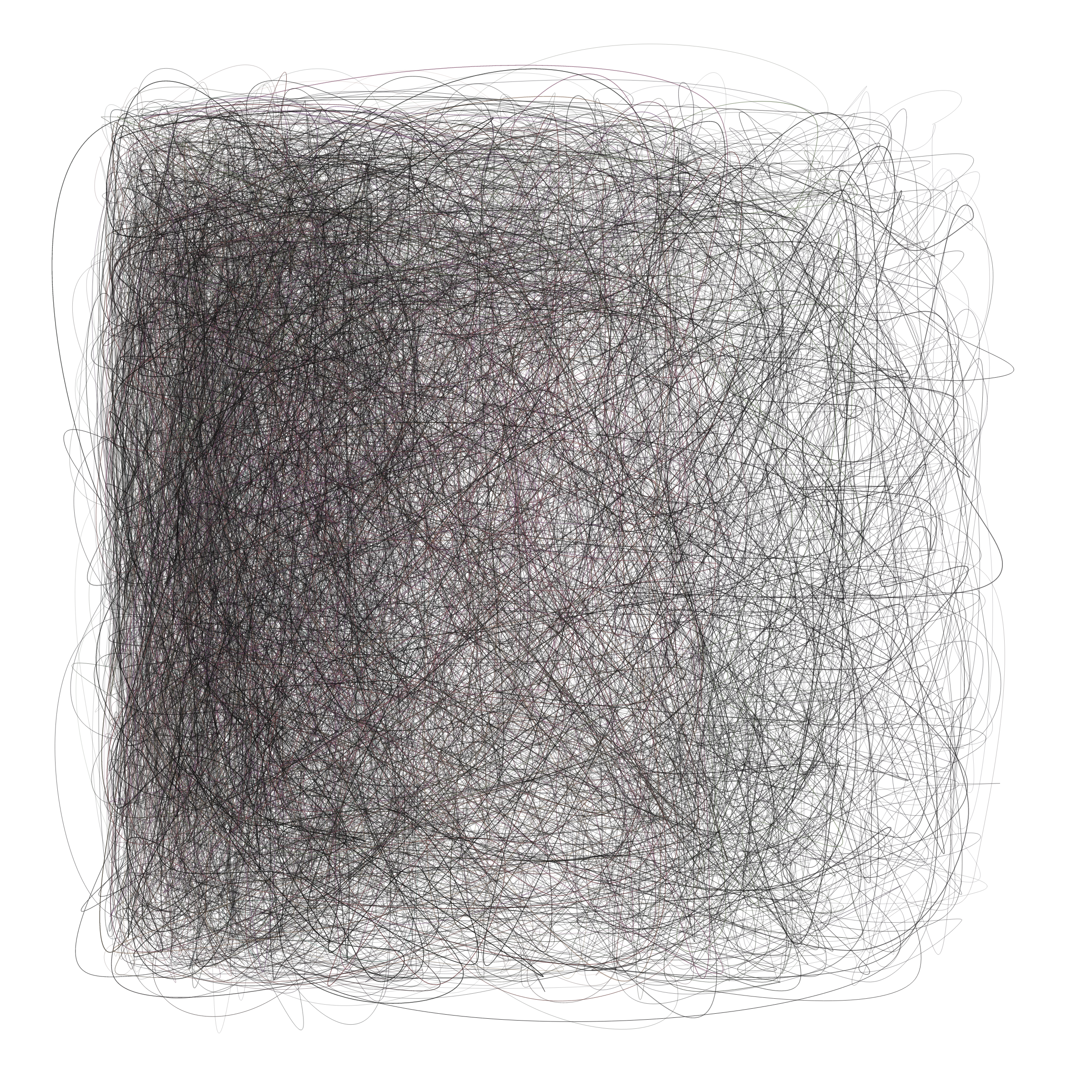 Art Blocks - Art Blocks v2 - Scribbled Boundaries #948 - NFT # 131000948