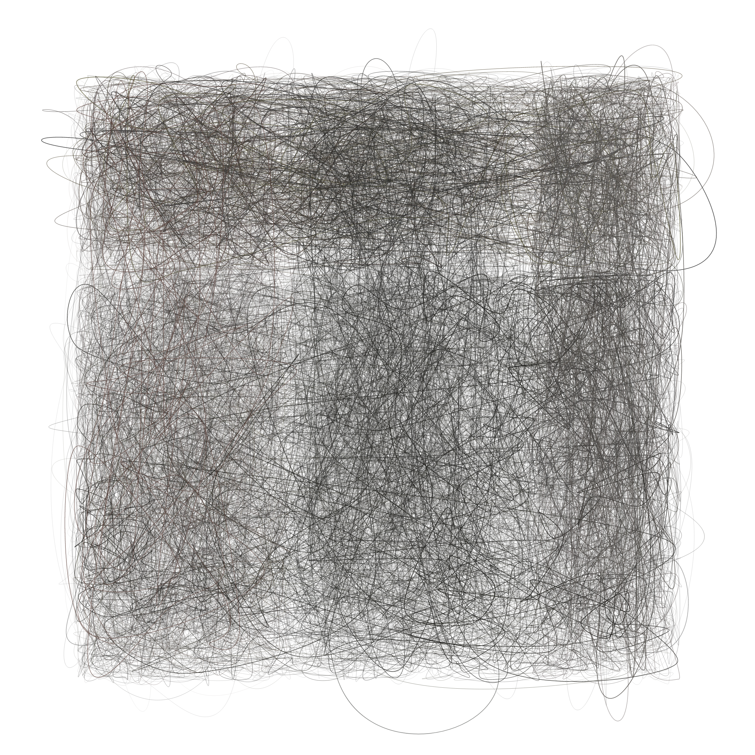 Art Blocks - Art Blocks v2 - Scribbled Boundaries #955 - NFT # 131000955