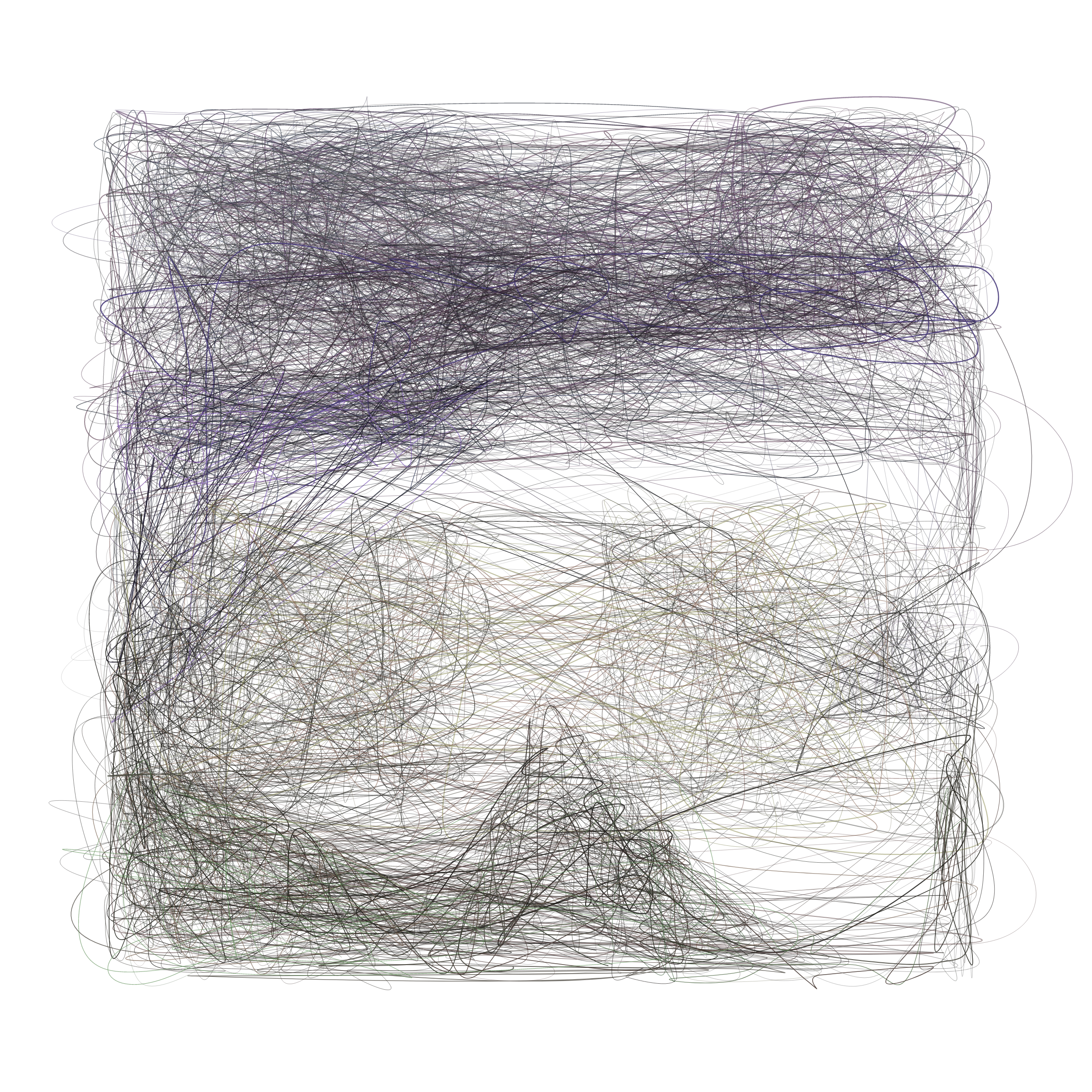 Art Blocks - Art Blocks v2 - Scribbled Boundaries #961 - NFT # 131000961